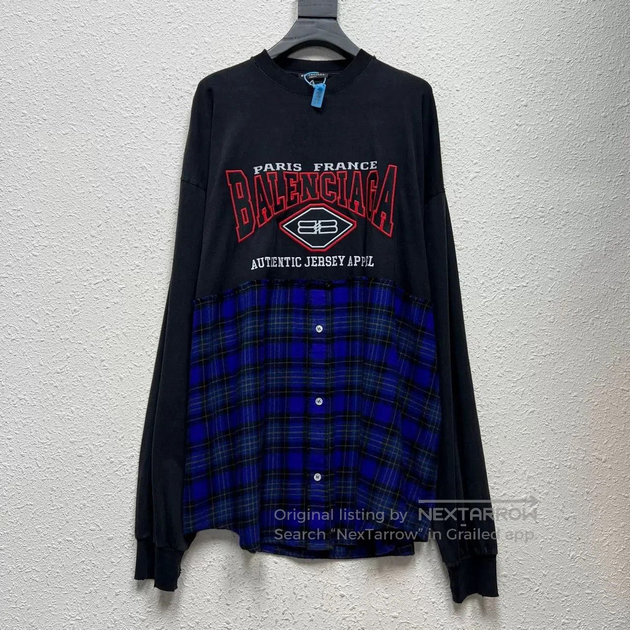 Balenciaga balenciaga long sleeve batwing sweatshirt shirt. Size US M / EU 48-50 / 2 - 1 Thumbnail
