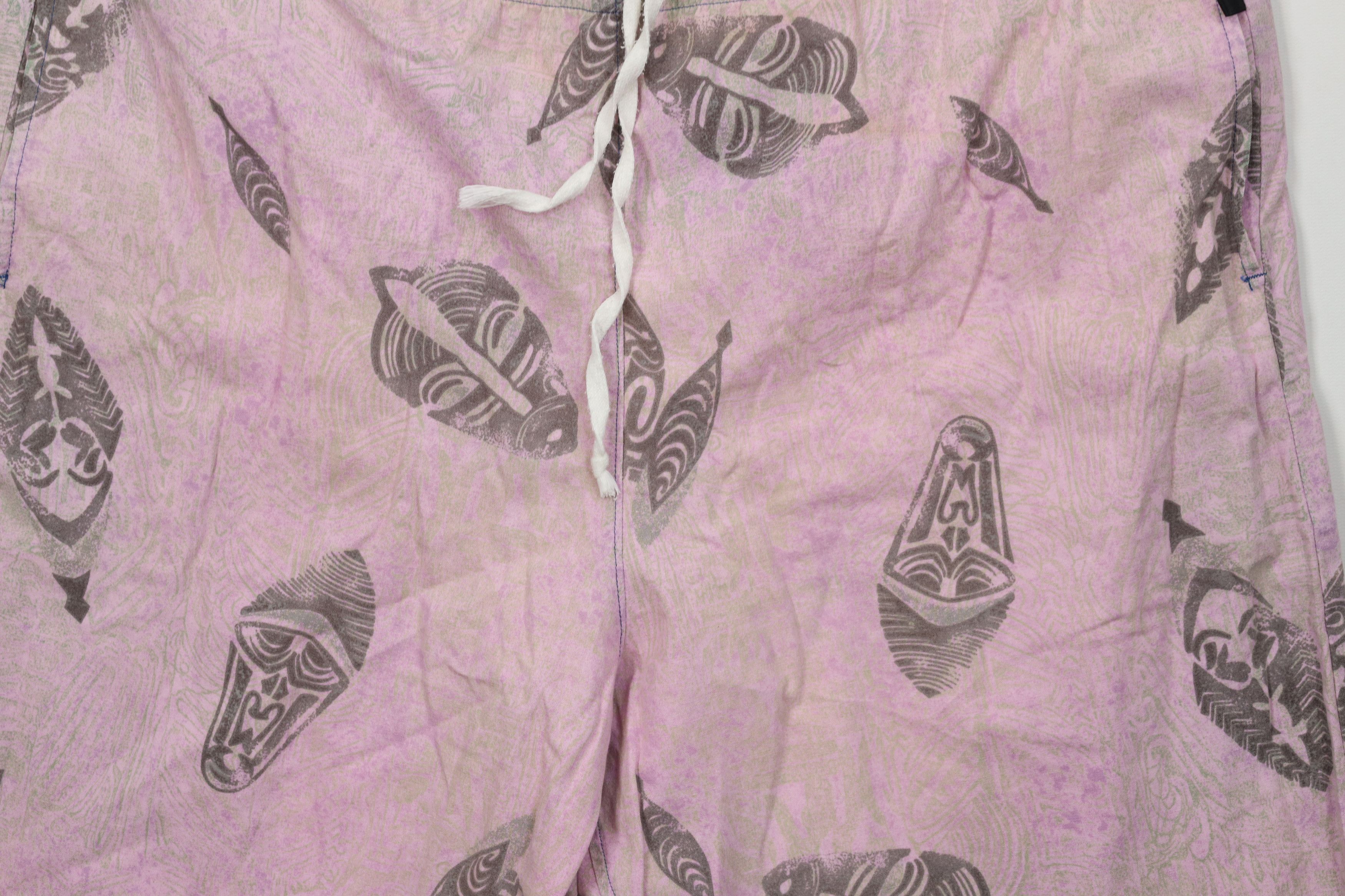 Vintage Vintage 90s Streetwear Mask Lined Surfing Shorts Trunks Size US 36 / EU 52 - 3 Thumbnail