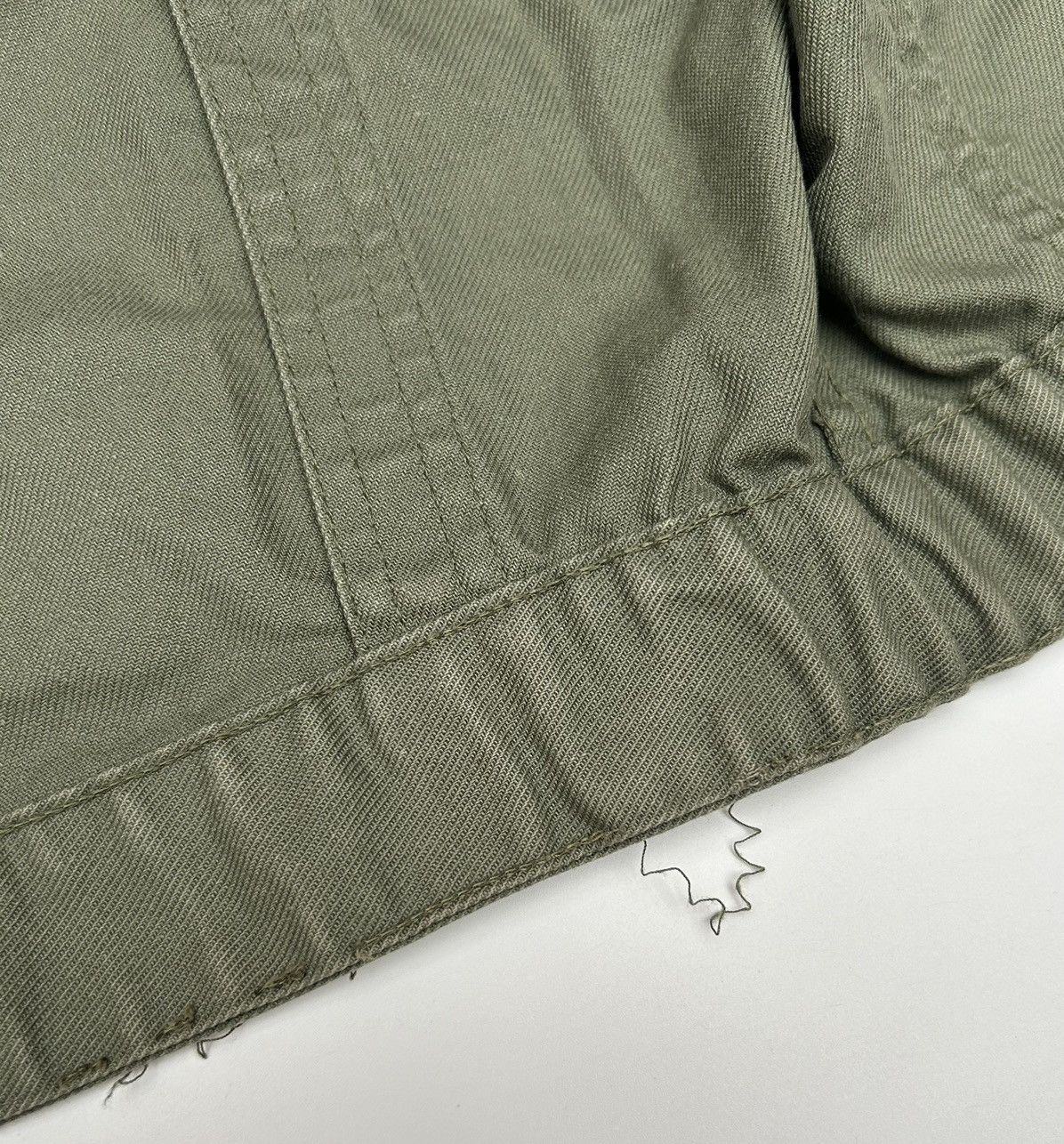 Japanese Brand × Vintage Vintage Adolphe Lafont Work Olive Zip Jacket Size US M / EU 48-50 / 2 - 13 Thumbnail