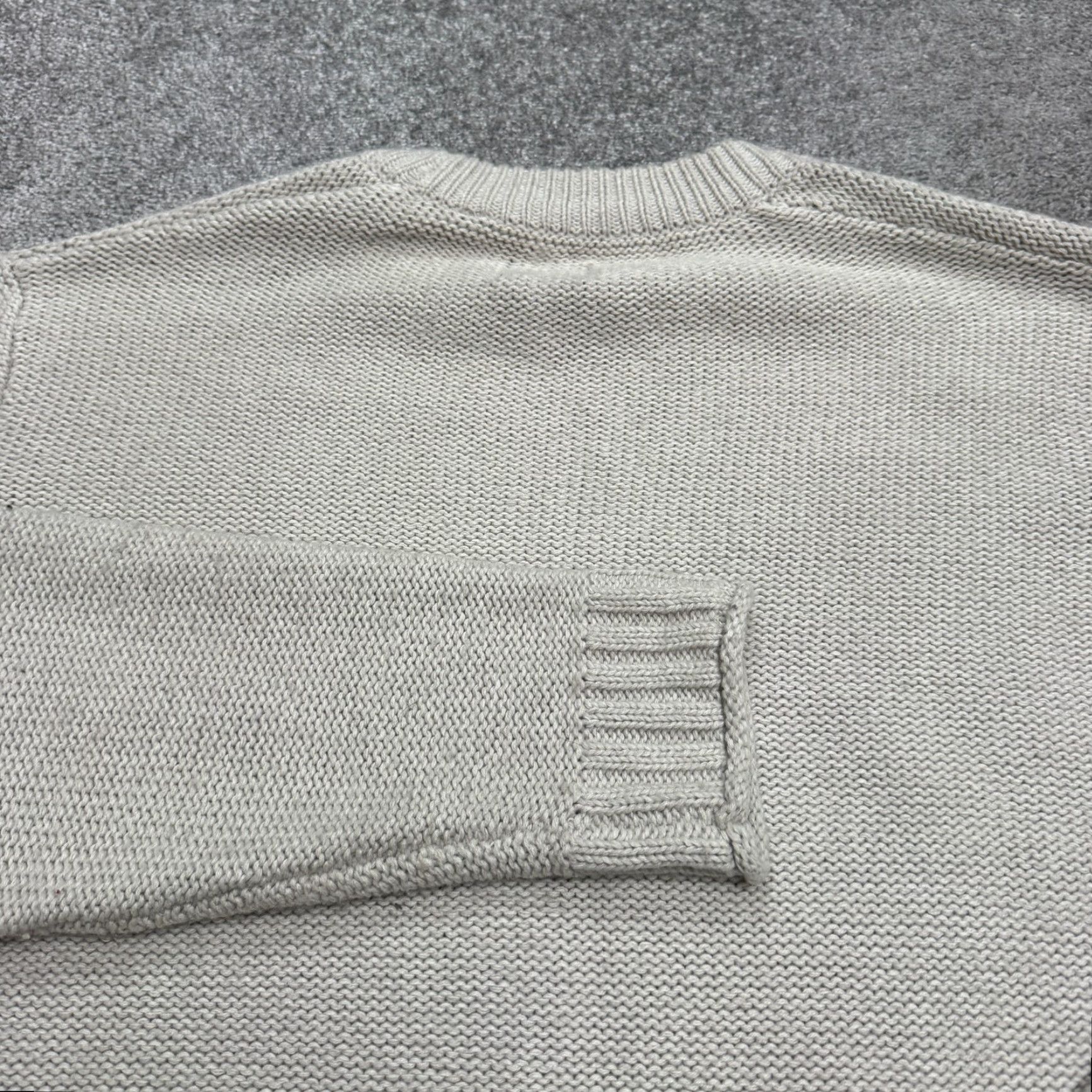 ONLY & SONS ONLY & SONS Sweater Mens 2XL Gray Mock Neck Pullover Knit Graphic Logo Classic Preppy Size US XXL / EU 58 / 5 - 5 Thumbnail