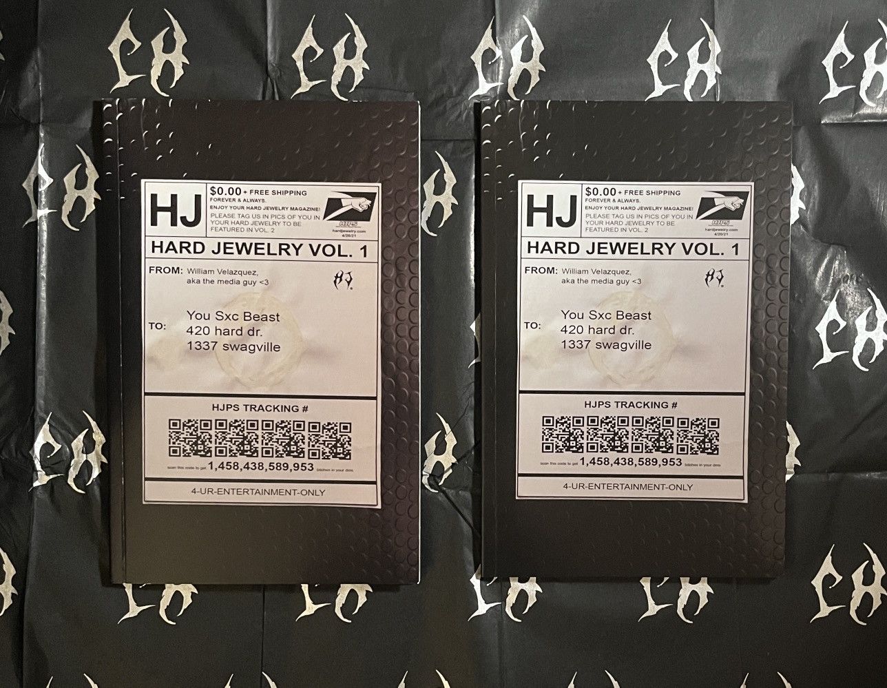 Half Evil × Jewelry Hard Jewelry Magazine Bundle Size ONE SIZE - 2 Thumbnail