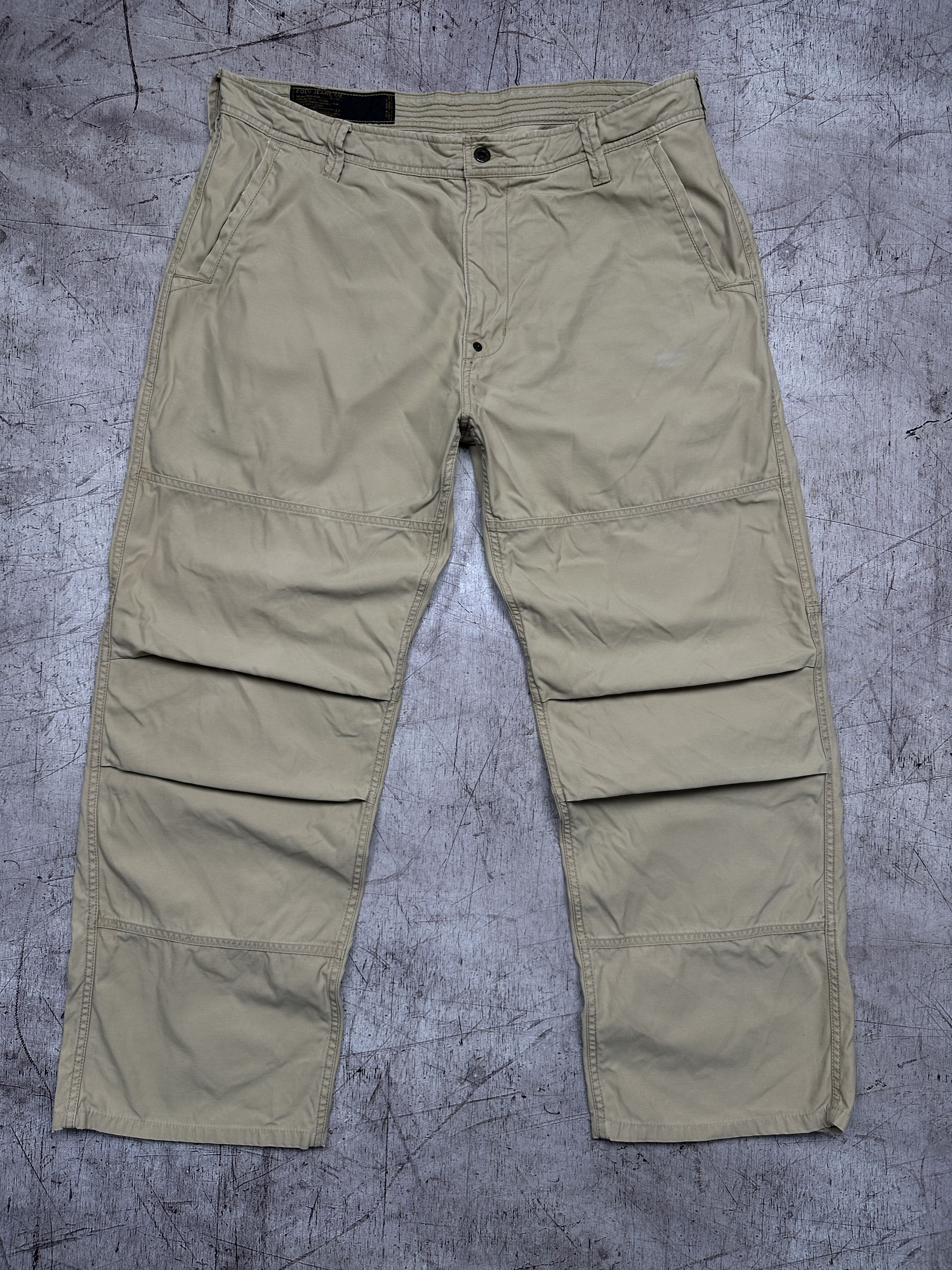 Lauren Ralph Lauren × Polo Ralph Lauren × Vintage Polo Ralph Lauren Jeans Co. Vintage Mens Workwear Pants Size US 38 / EU 54 - 1 Thumbnail