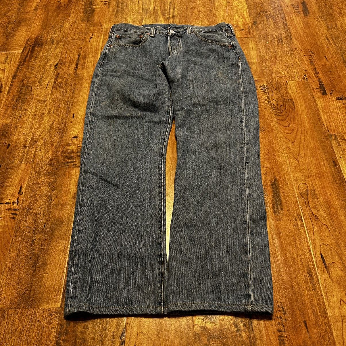 Japanese Brand × Levi's Vintage Clothing Vintage Y2K Levis 501 33x30 (33x27) Essential Denim Jeans Size US 33 - 2 Thumbnail