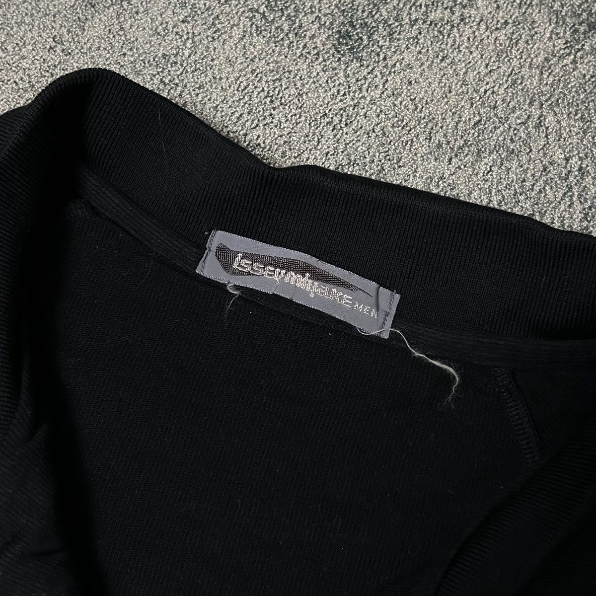 Issey Miyake Vintage Issey Miyake Polo sweatshirt Size US L / EU 52-54 / 3 - 3 Thumbnail