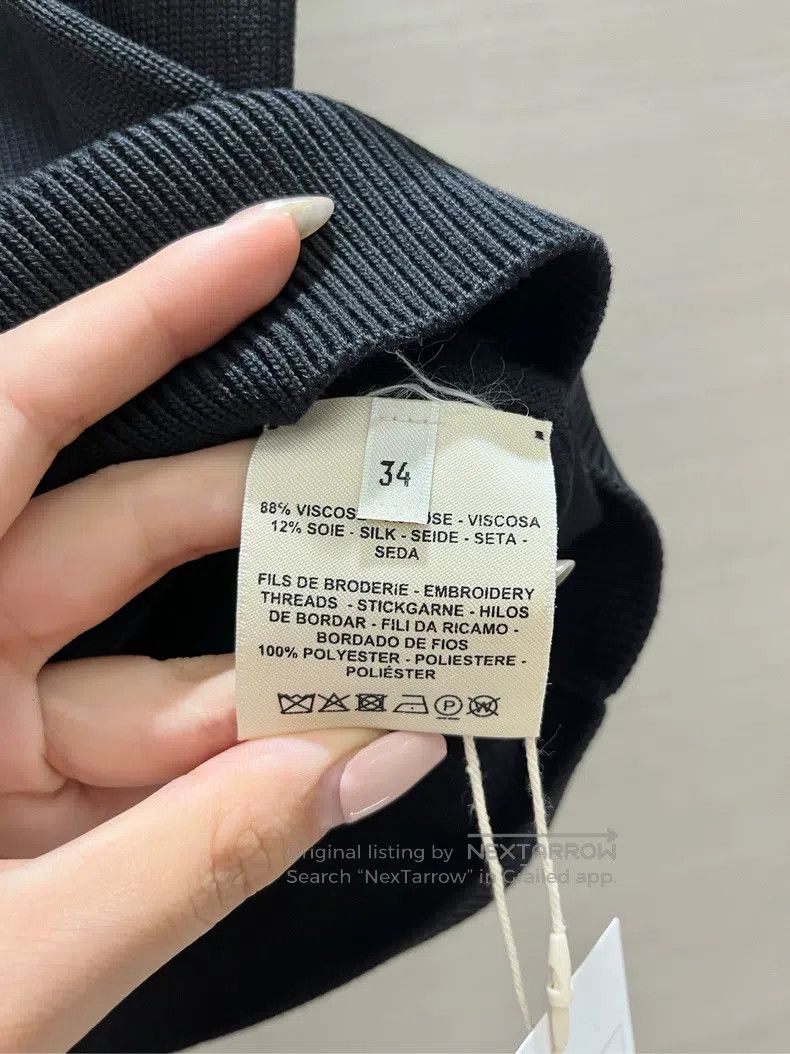 Hermes Hermes Gray harness leather trim sweatshirt Size XXS / US 00 / IT 34 - 5 Thumbnail