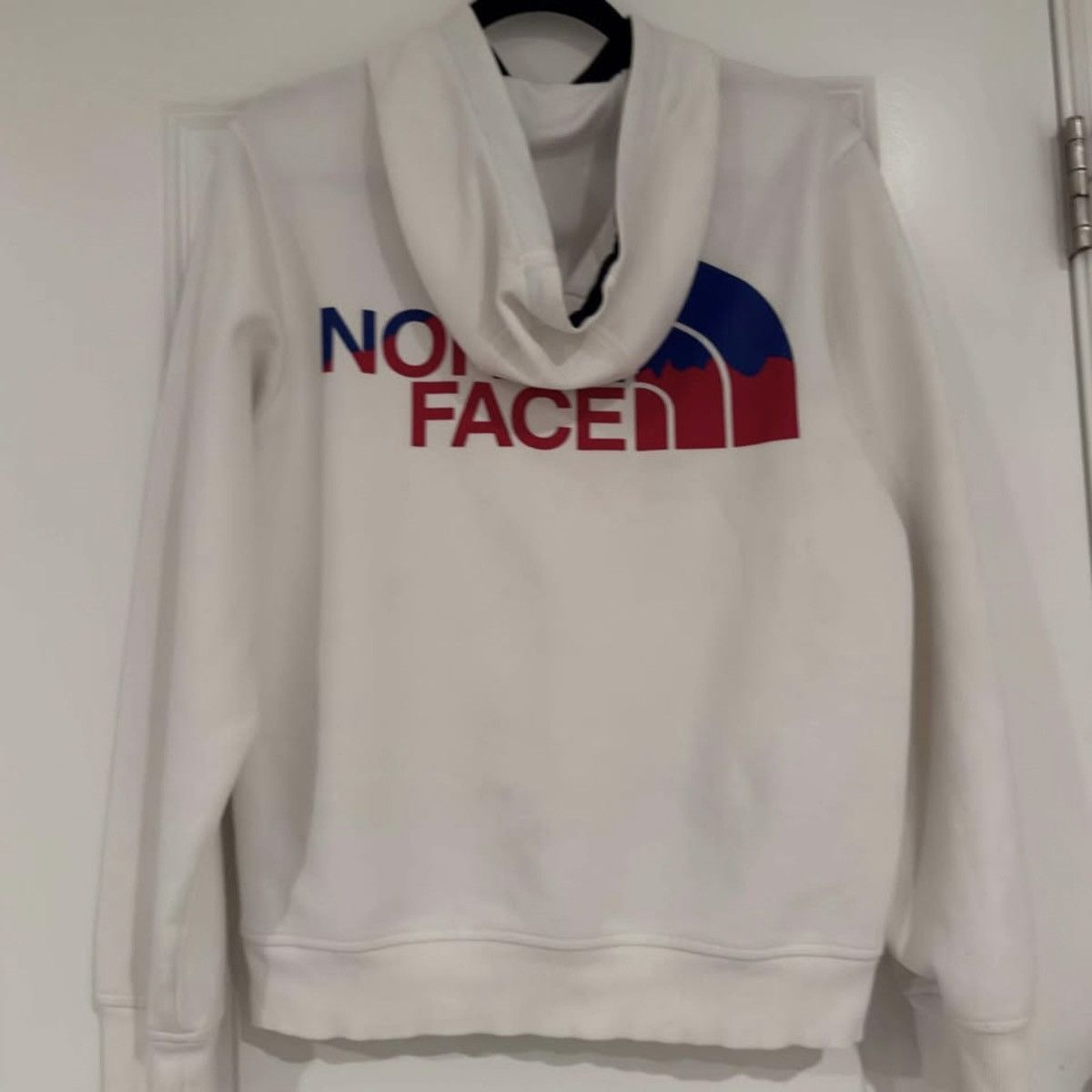 The North Face Men’s XS White North Face Hoodie – Red & Blue Back Logo Size US XS / EU 42 / 0 - 1 Thumbnail