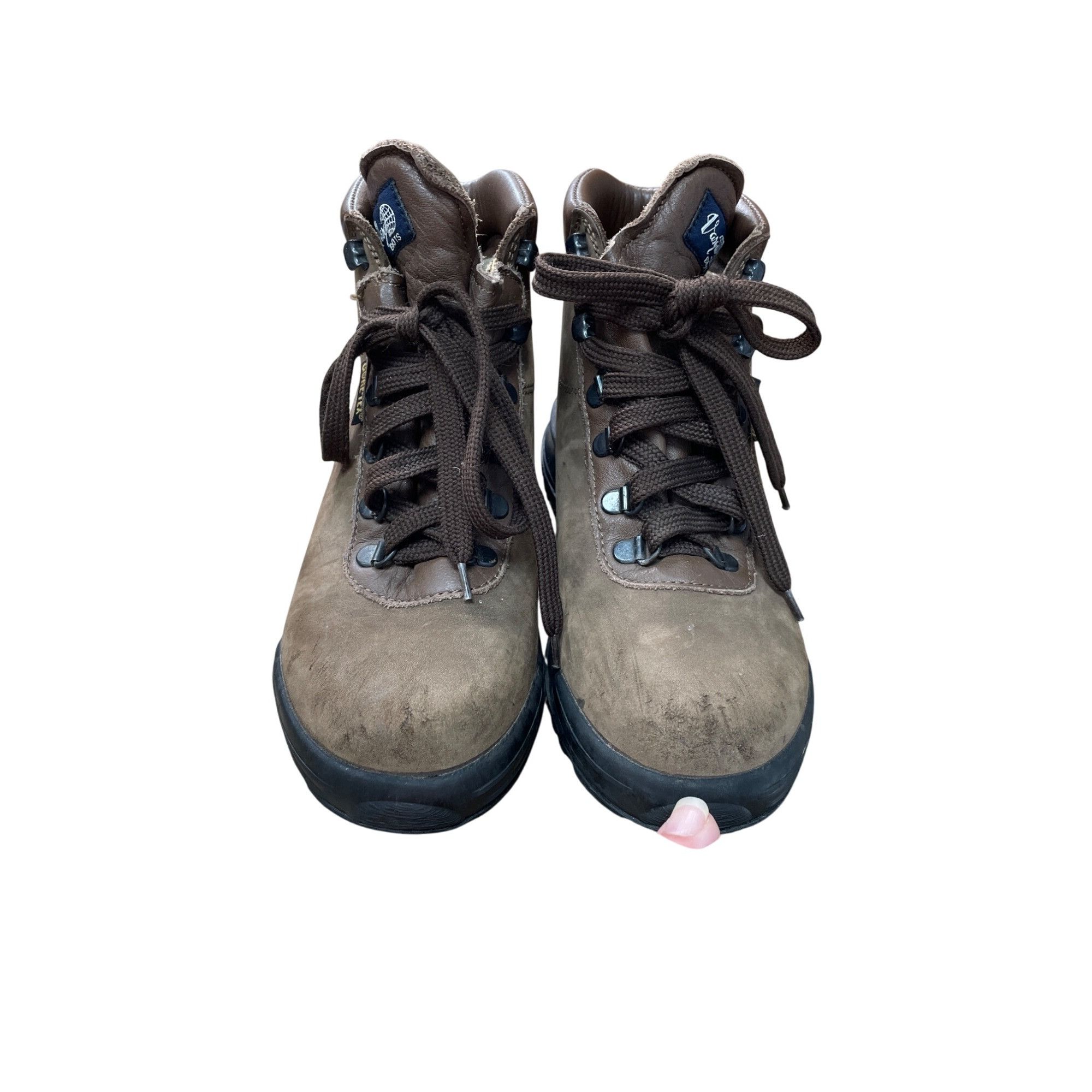 Vasque Vasque Womens Gore-Tex Brown Leather Ankle Boots Size 7.5N S Size US 7.5 / IT 37.5 - 13 Thumbnail