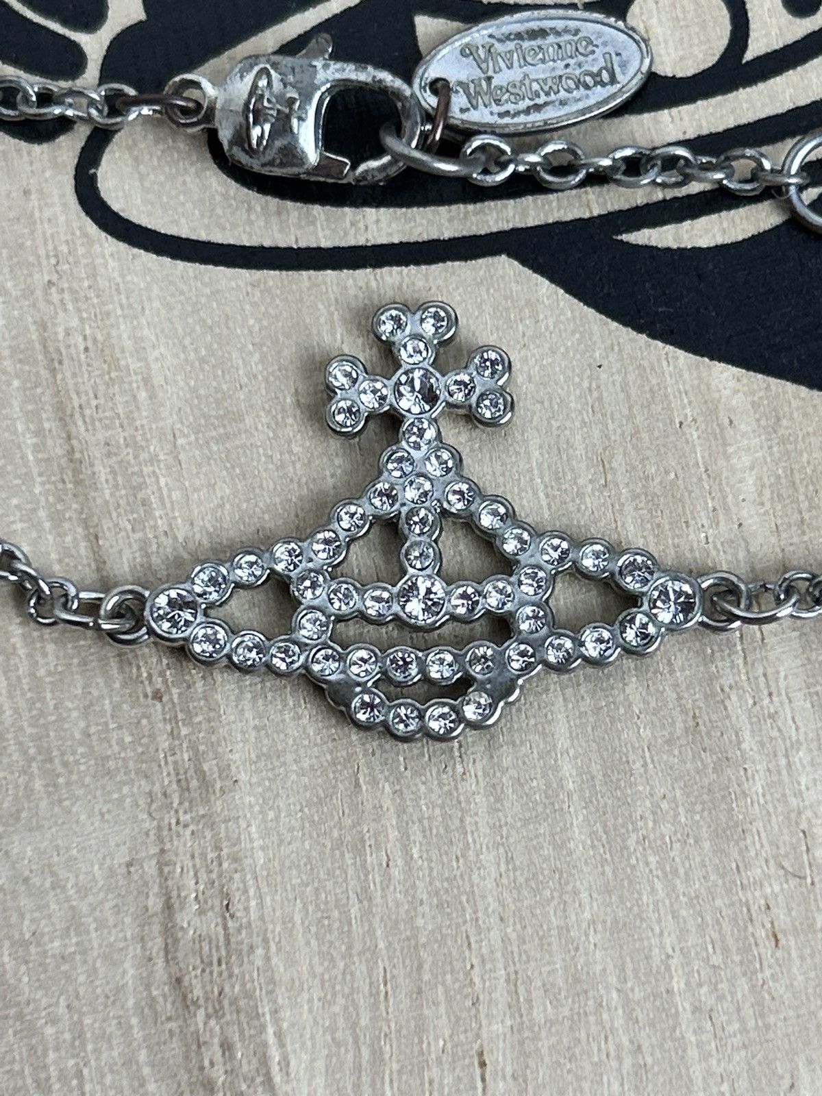 Vivienne Westwood Vintage Vivienne Westwood Crystal Orb Bracelet Size ONE SIZE - 2 Thumbnail