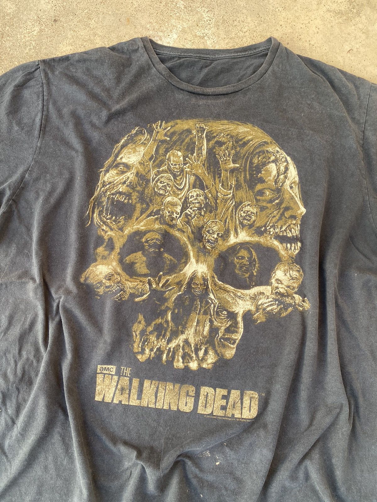 Vintage 2000s Faded Black The Walking Dead Zombie Graphic Tees Size US XL / EU 56 / 4 - 3 Thumbnail