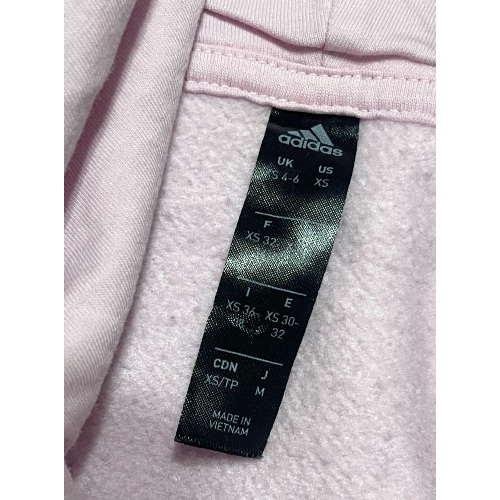 Adidas adidas Hoodie Women's Size XS Pink Floral Pullover Long Sleeve Drawstring Size XS / US 0-2 / IT 36-38 - 7 Thumbnail
