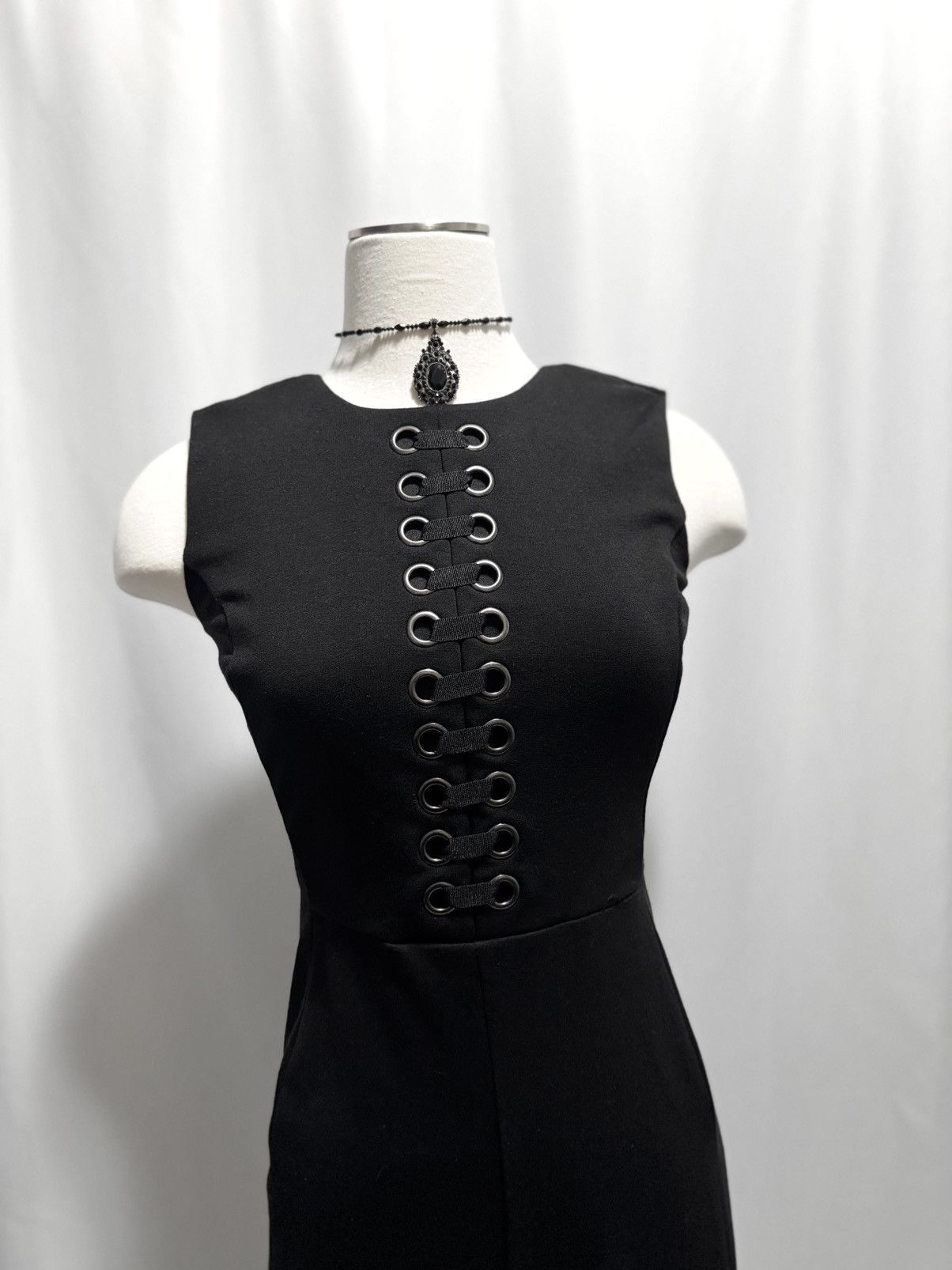 Designer × Other × Vintage Vintage Black Lace Jumpsuit Romper Small – Elegant & Preppy Size 26" / US 2 / IT 38 - 4 Thumbnail