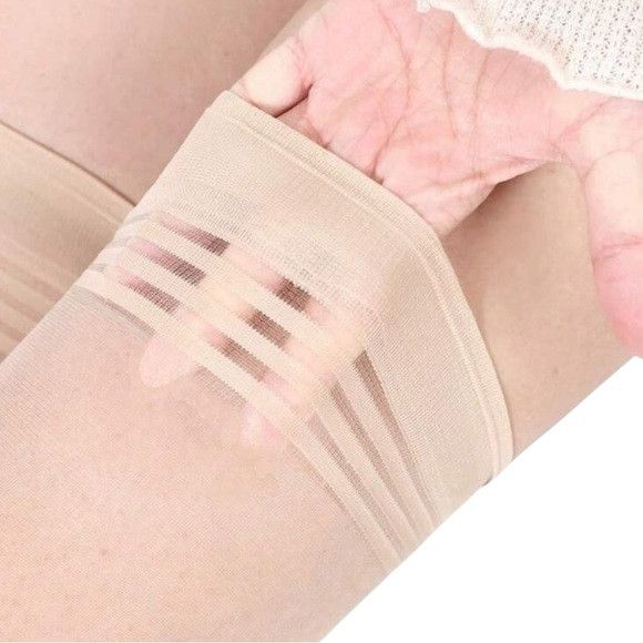 Other Women Apricot Thin Tight Stocking Size ONE SIZE - 3 Thumbnail