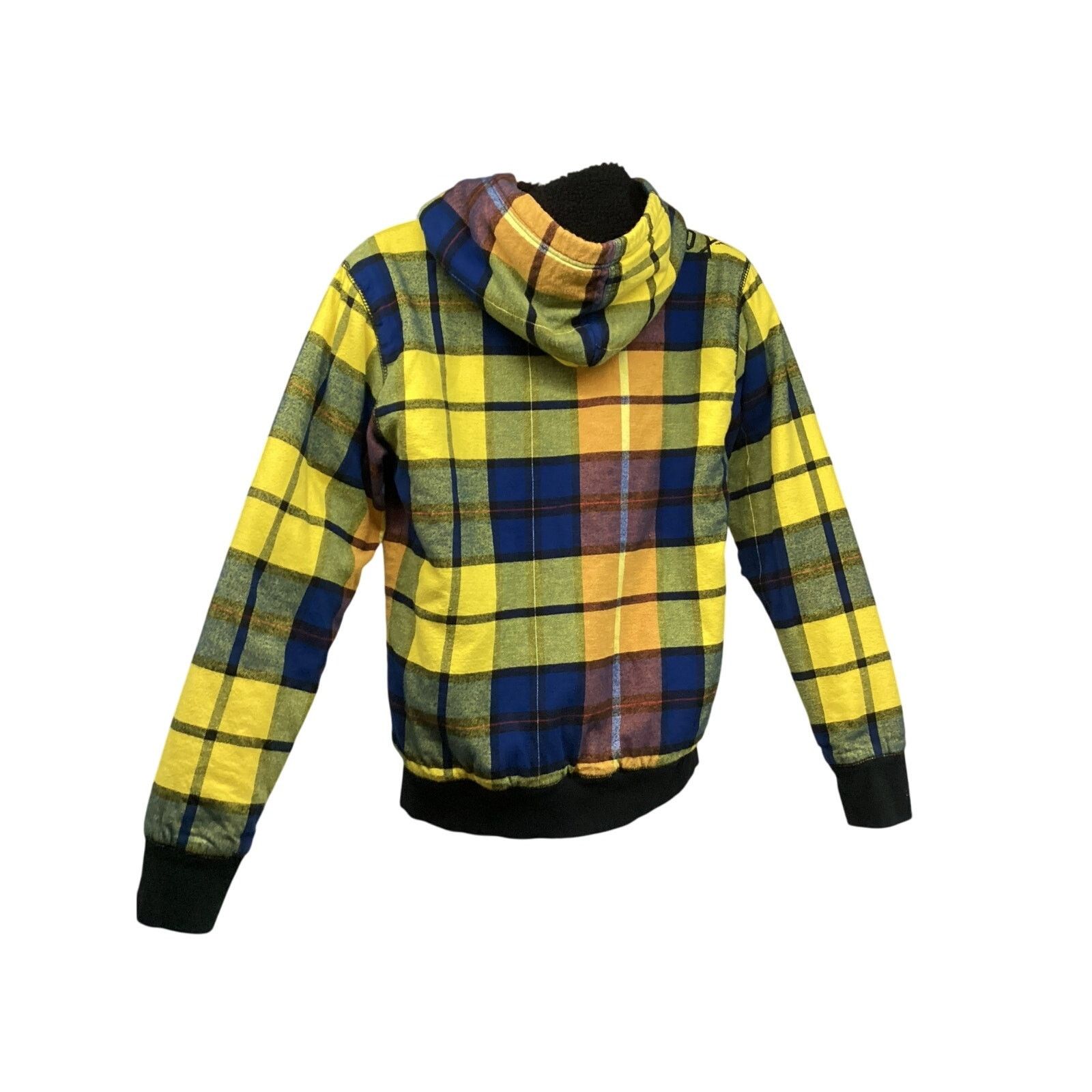 Fox Racing Fox Racing Zip Up Hoodie Jacket Medium Plaid Sherpa Lined Size US M / EU 48-50 / 2 - 3 Thumbnail