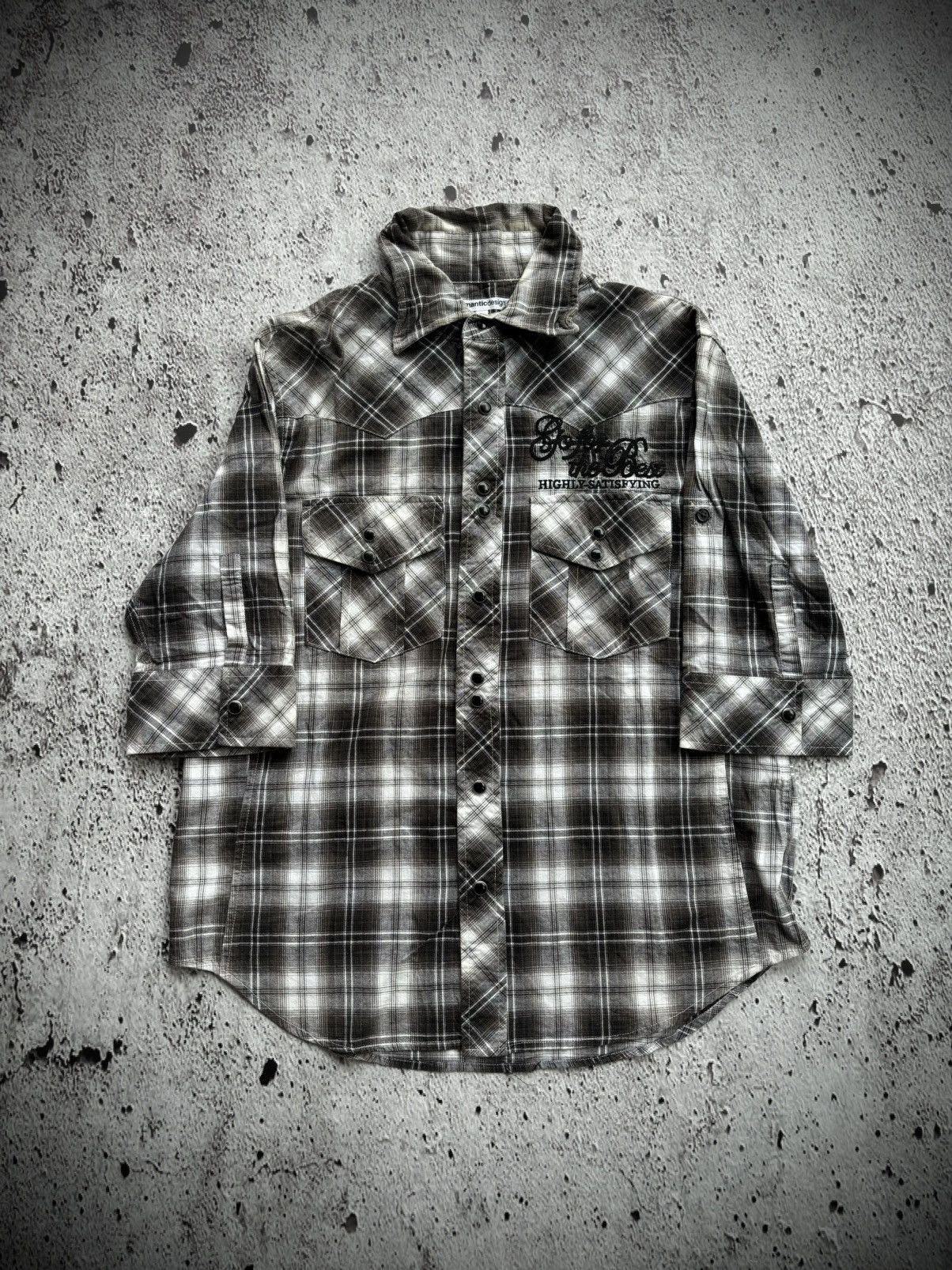Hysteric Glamour Y2k Semanticdesign Skull Punk Style Shirt Size US M / EU 48-50 / 2 - 2 Thumbnail