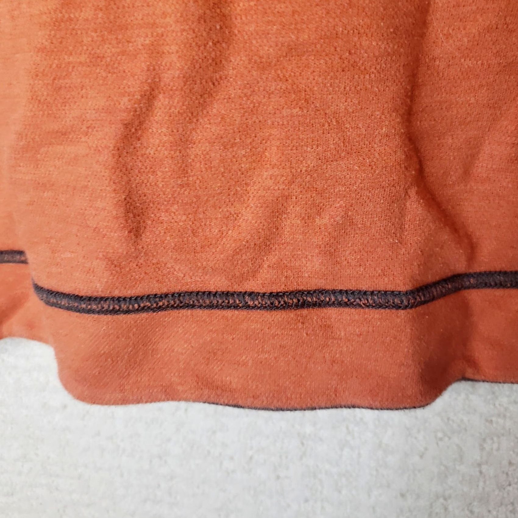 Tommy Bahama Tommy Bahama XL Sweatshirt Reversible Crewneck Cotton Long Sleeve Brown/Orange Size US XL / EU 56 / 4 - 6 Thumbnail