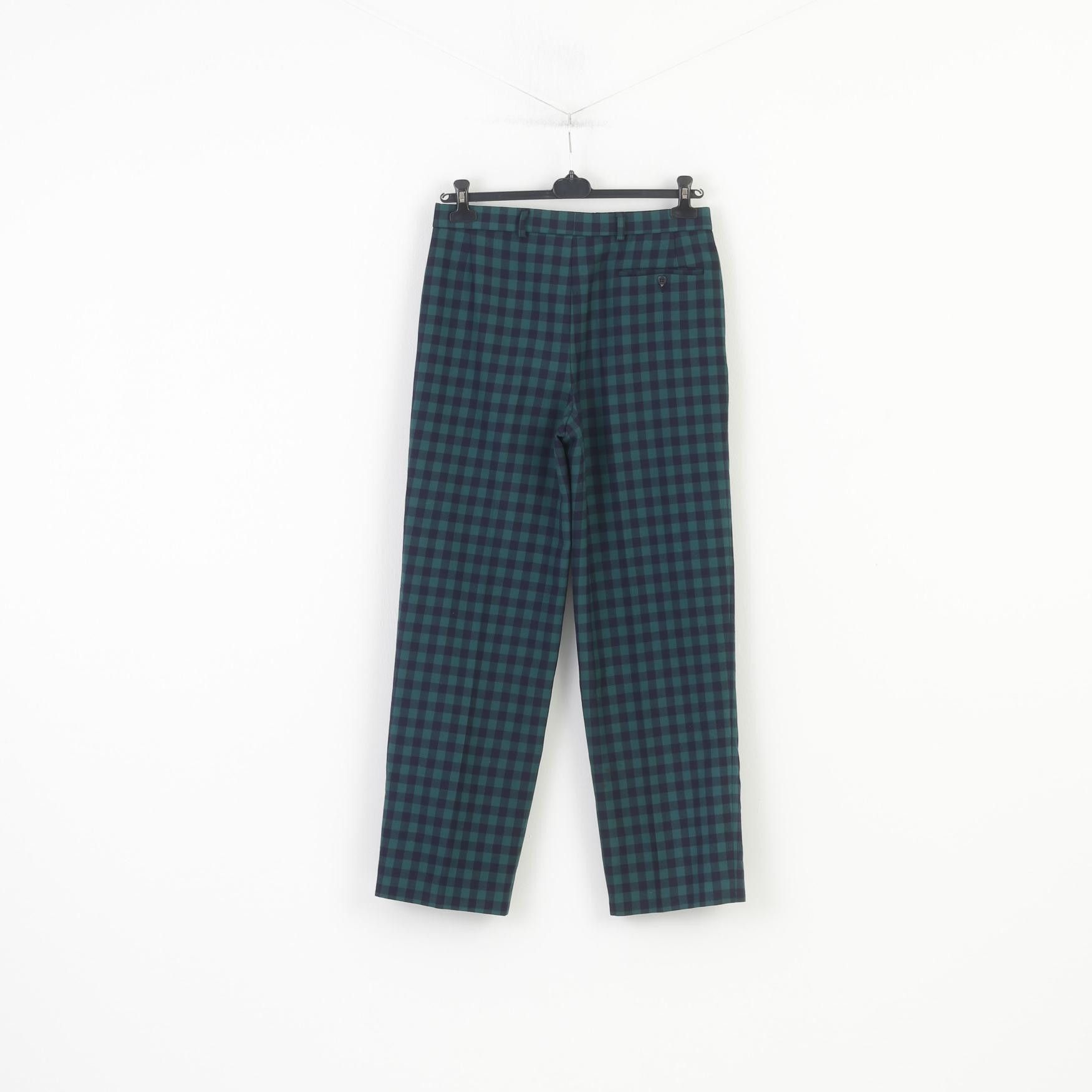 Lacoste Chemise Lacoste Men 42 Trousers Checkered Green Elegant 4121 Size US 42 / EU 58 - 8 Thumbnail