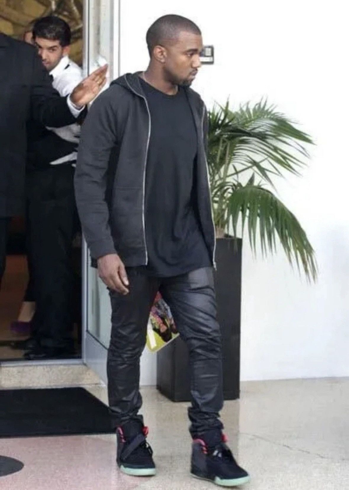 Rick Owens Drkshdw Rick Owens Drkshdw Gimp Full Zip Hoodie Black Size XX-Large Size US XXL / EU 58 / 5 - 6 Thumbnail