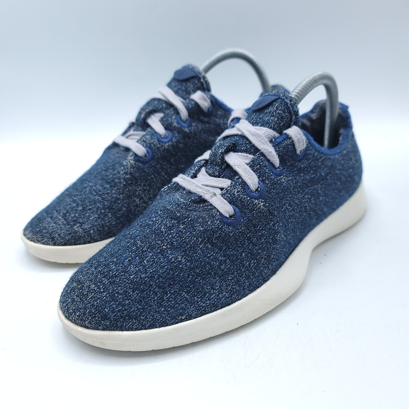 Allbirds Allbirds Wool Runner Athletic Shoe Womens Size 9 Blue White Size US 9 / IT 39 - 1 Thumbnail
