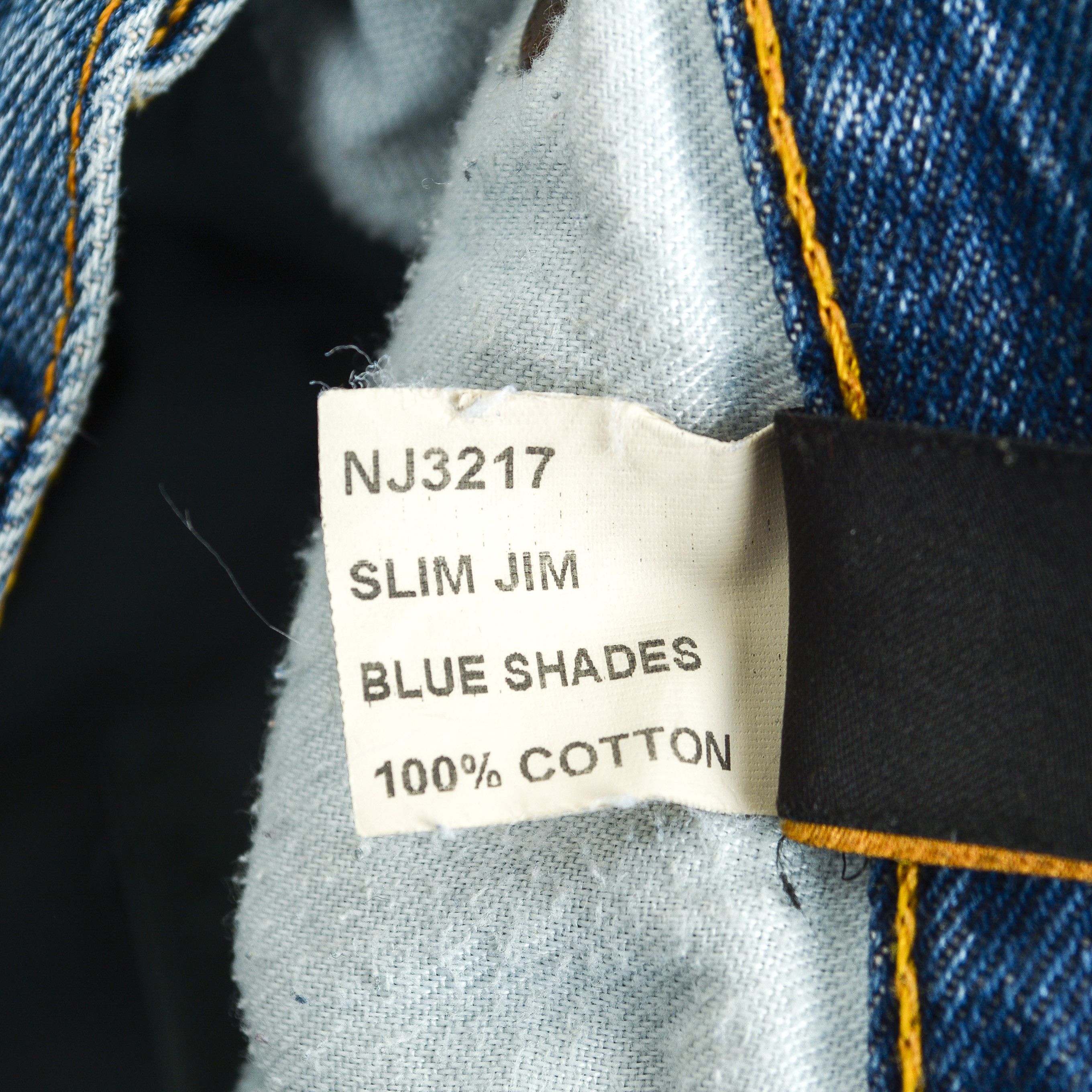 Nudie Jeans Slim Jim W30 L32 Straight Leg Denim Pants Trousers Size US 30 / EU 46 - 7 Thumbnail