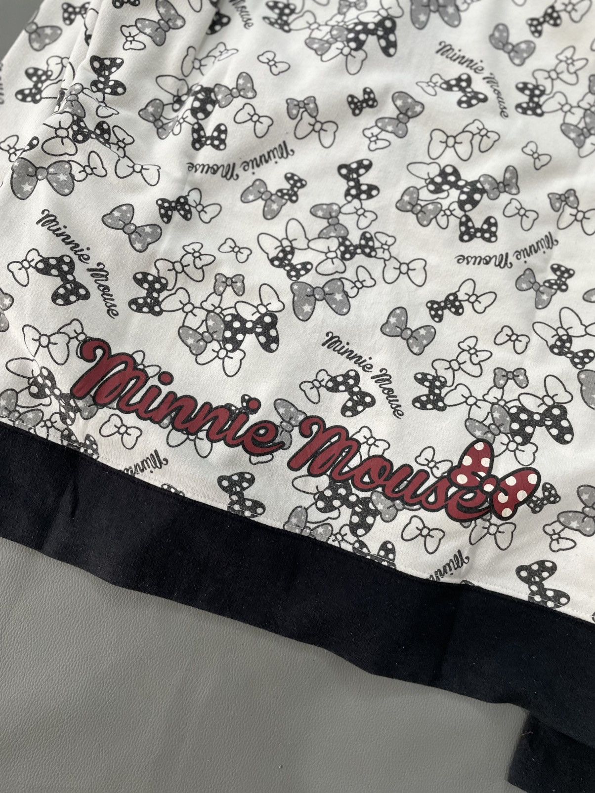 Japanese Brand Gothic Poem Minnie Mouse ear Hoodie Size L / US 10 / IT 46 - 7 Thumbnail