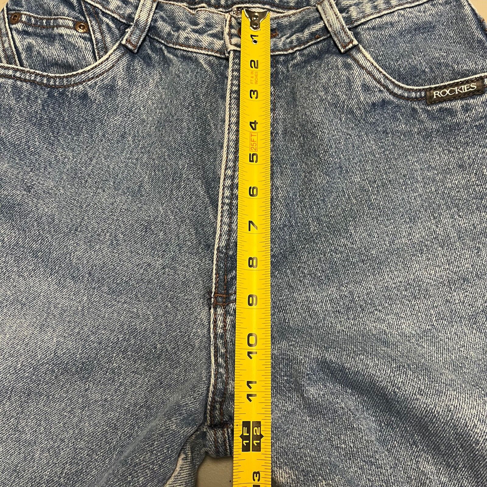 Vintage Vintage Rocky Mountain Jeans Womens 31/11 (26x35) Rockies Size 26" / US 2 / IT 38 - 14 Thumbnail