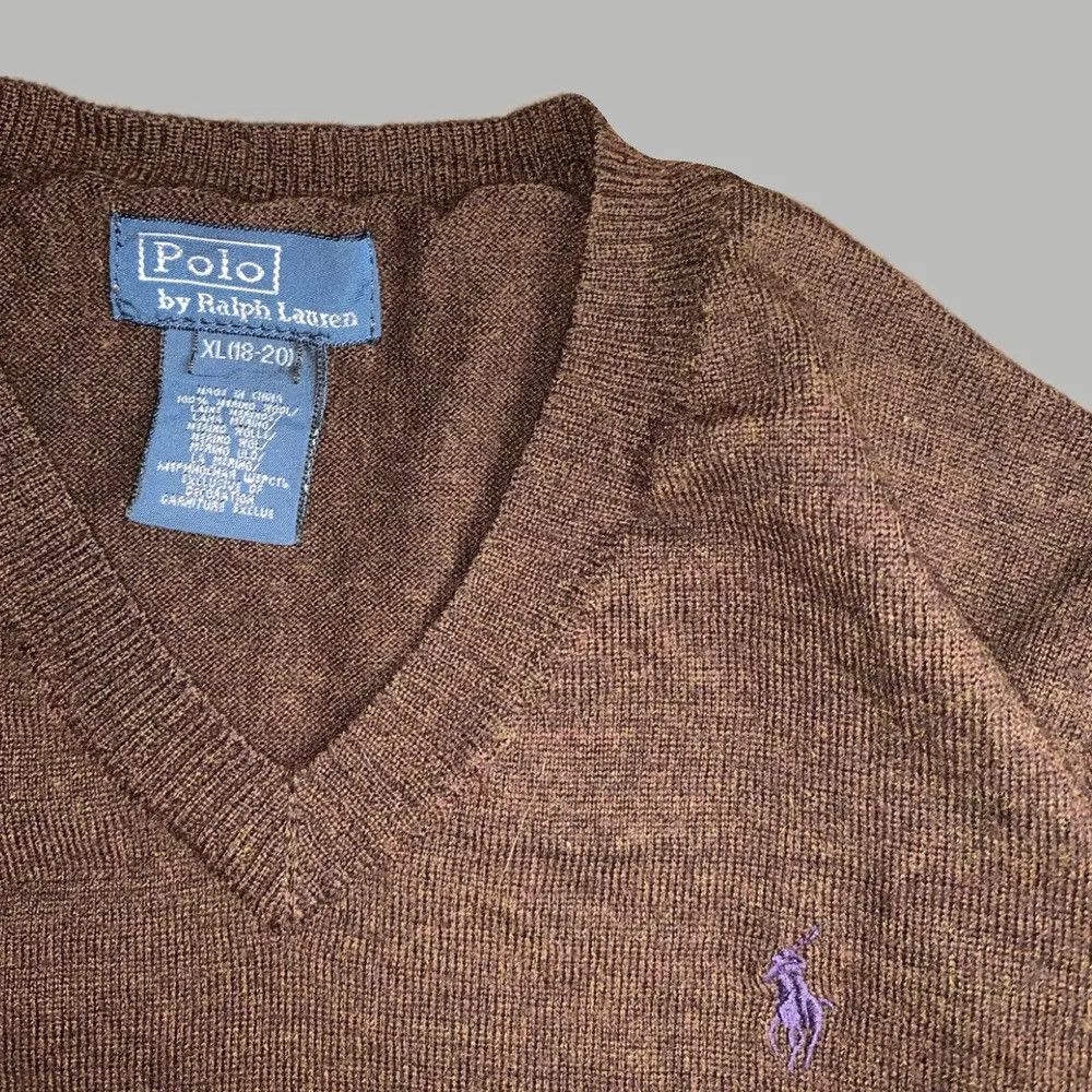 Polo Ralph Lauren × Vintage Sweater Polo Ralph Lauren vintage Very rare🔎 Size US M / EU 48-50 / 2 - 3 Thumbnail