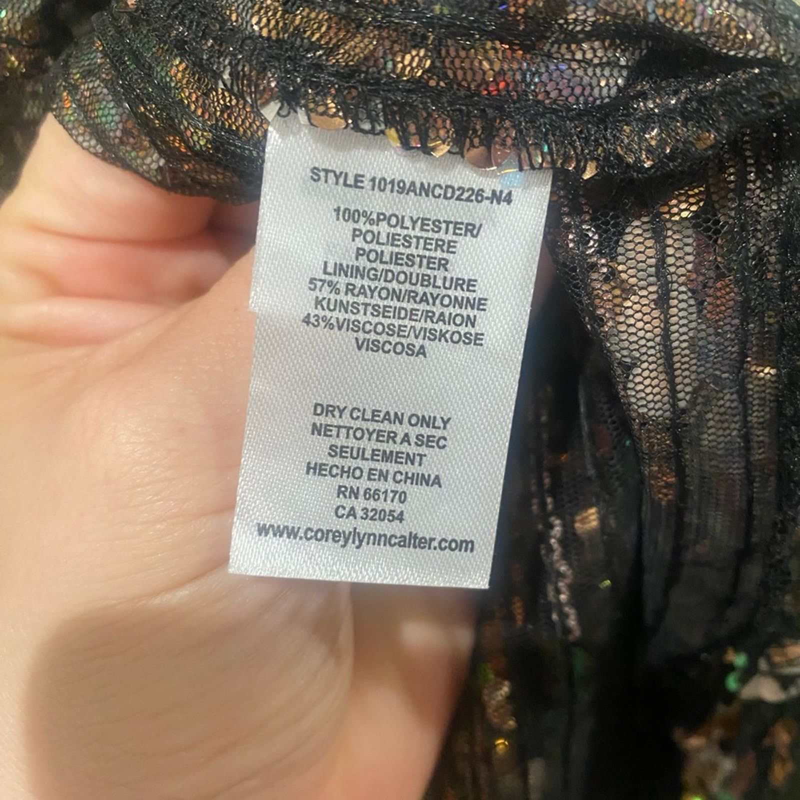 Anthropologie Anthropologie Corey Lynn Calter Sequined Swing Maxi Dress M Size M / US 6-8 / IT 42-44 - 7 Thumbnail