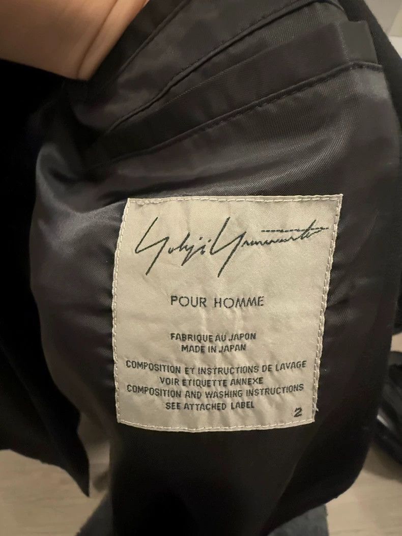 Yohji Yamamoto Yohji Yamamoto Yohji Yamamoto Embroidered Windbreaker Coat Size US M / EU 48-50 / 2 - 4 Thumbnail