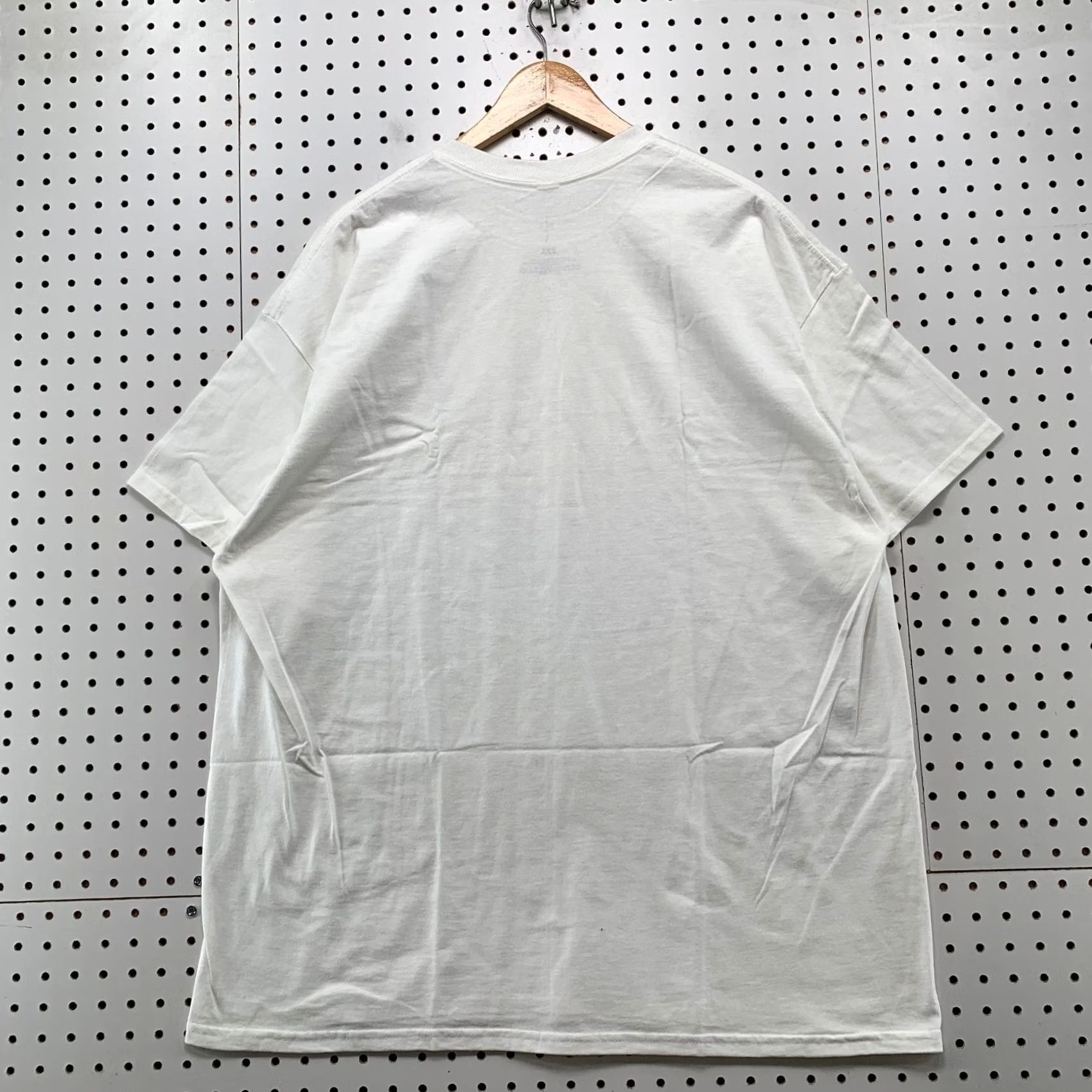 Travis Scott Cactus Jack Travis Scott T Shirt Mens White Essential Short Sleeve Skate Hip Hop 2XL Mens White Short Sleeve T-Shirt Size US XXL / EU 58 / 5 - 2 Thumbnail