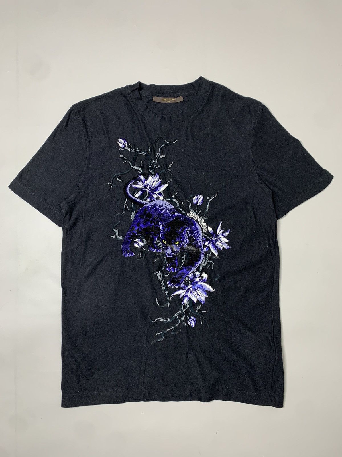 Louis Vuitton Louis Vuitton Panther Shirt Size US S / EU 44-46 / 1 - 1 Thumbnail