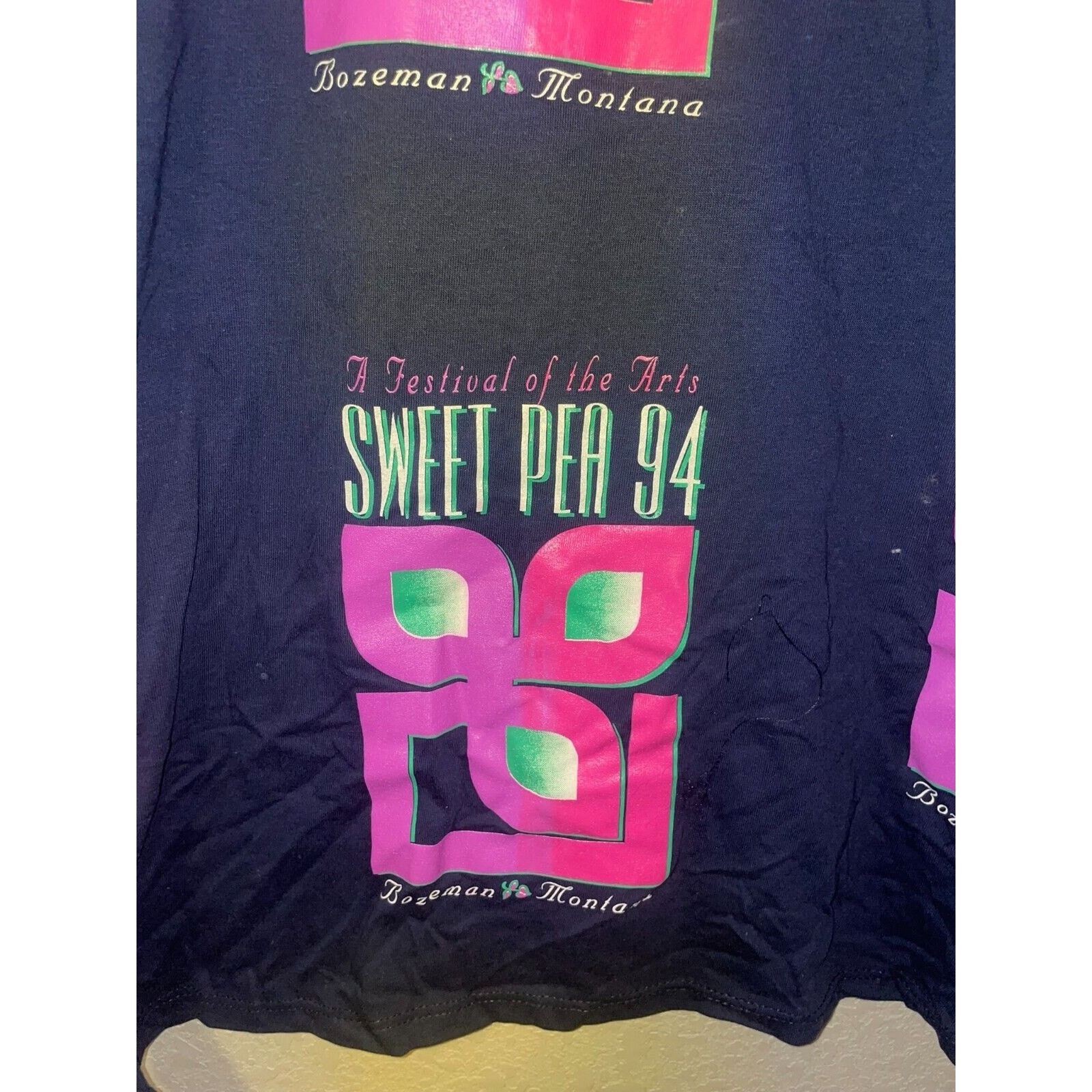 Vintage Vintage Badlands Shirt Test Print SD Sweet Pea 94 Tee 90s L Size US L / EU 52-54 / 3 - 9 Thumbnail