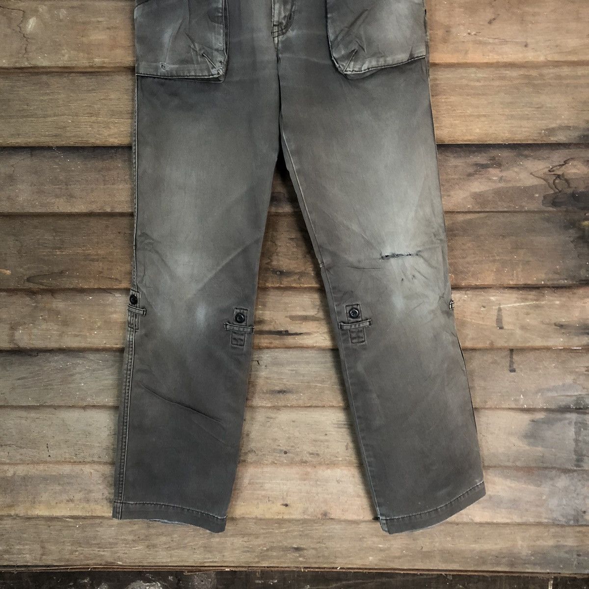 Japanese Brand DL Uniqlo faded vtg japan Cargo Multipocket Pants #S2792 Size US 30 / EU 46 - 3 Thumbnail