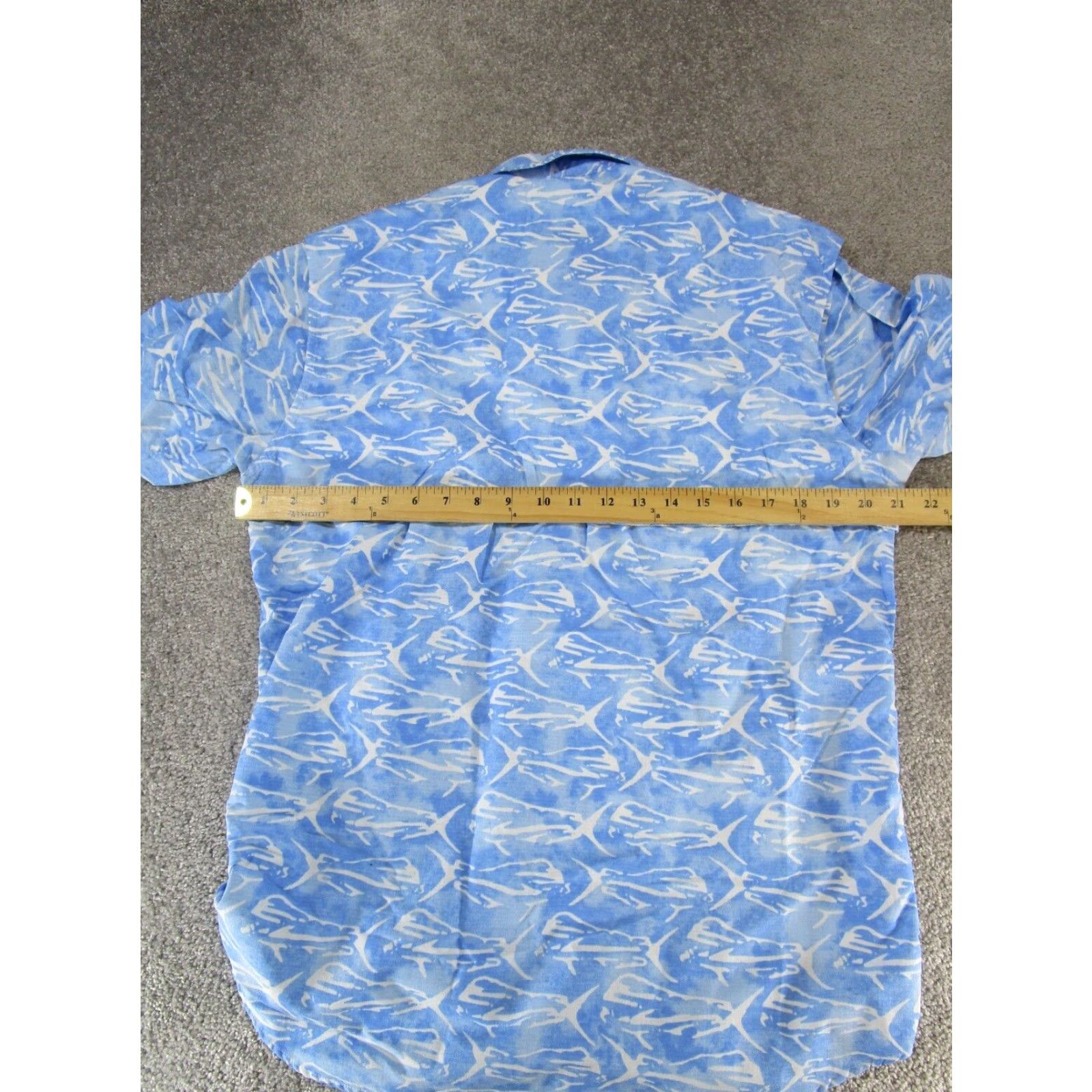 Vineyard Vines VINTAGE Vineyard Vines Button-Up Shirt Mens Small Blue Short Sleeve Collared Regular Fit Size US S / EU 44-46 / 1 - 5 Thumbnail