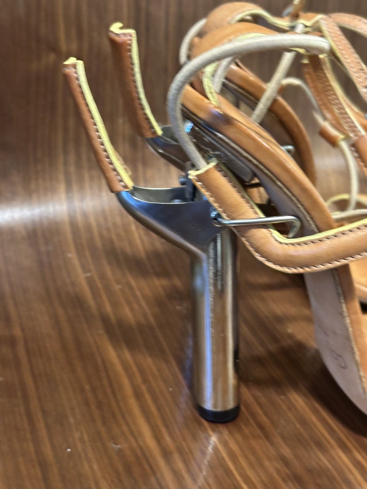 Calvin Klein 2006 Calvin Klein Collection curling iron heels Size US 9 / IT 39 - 2 Thumbnail