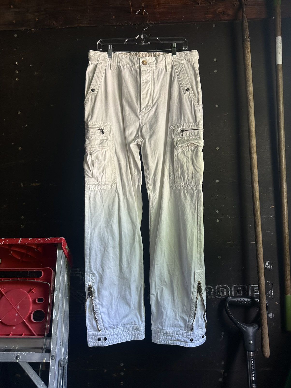 Dolce & Gabbana AW03 D&G “Cargo Zipper” Pants Size US 32 / EU 48 - 1 Thumbnail