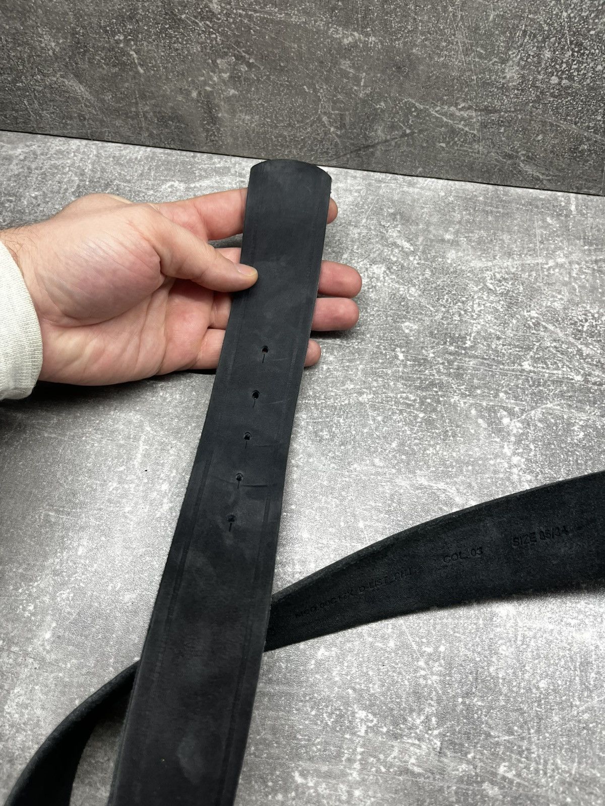 Diesel Vintage Diesel Belt Leather Avant Garde Y2K Style Size ONE SIZE - 11 Thumbnail