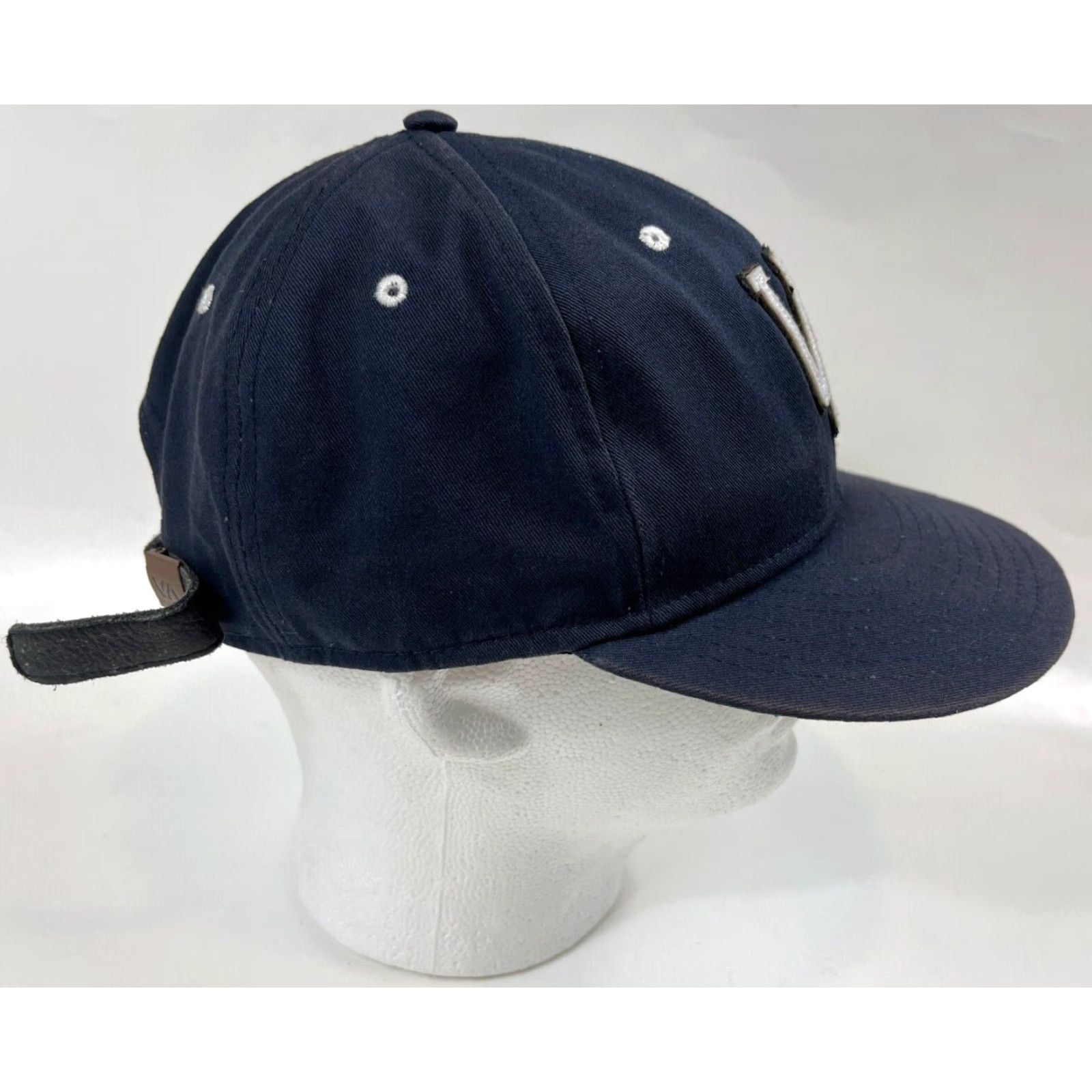 RVCA RVCA VA Mid Fit Strapback Hat Cap Streetwear Men's One Size Navy Wool Cotton Cap Adjustable Baseball Size ONE SIZE - 5 Thumbnail
