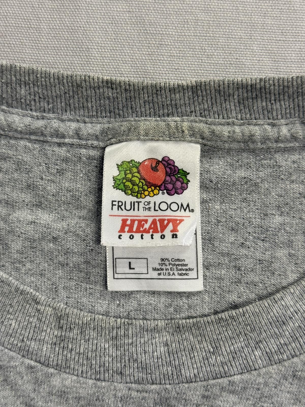 Fruit Of The Loom VTG NYC Skyline T-shirt New York City Embroider Twin Towers Size US L / EU 52-54 / 3 - 2 Thumbnail