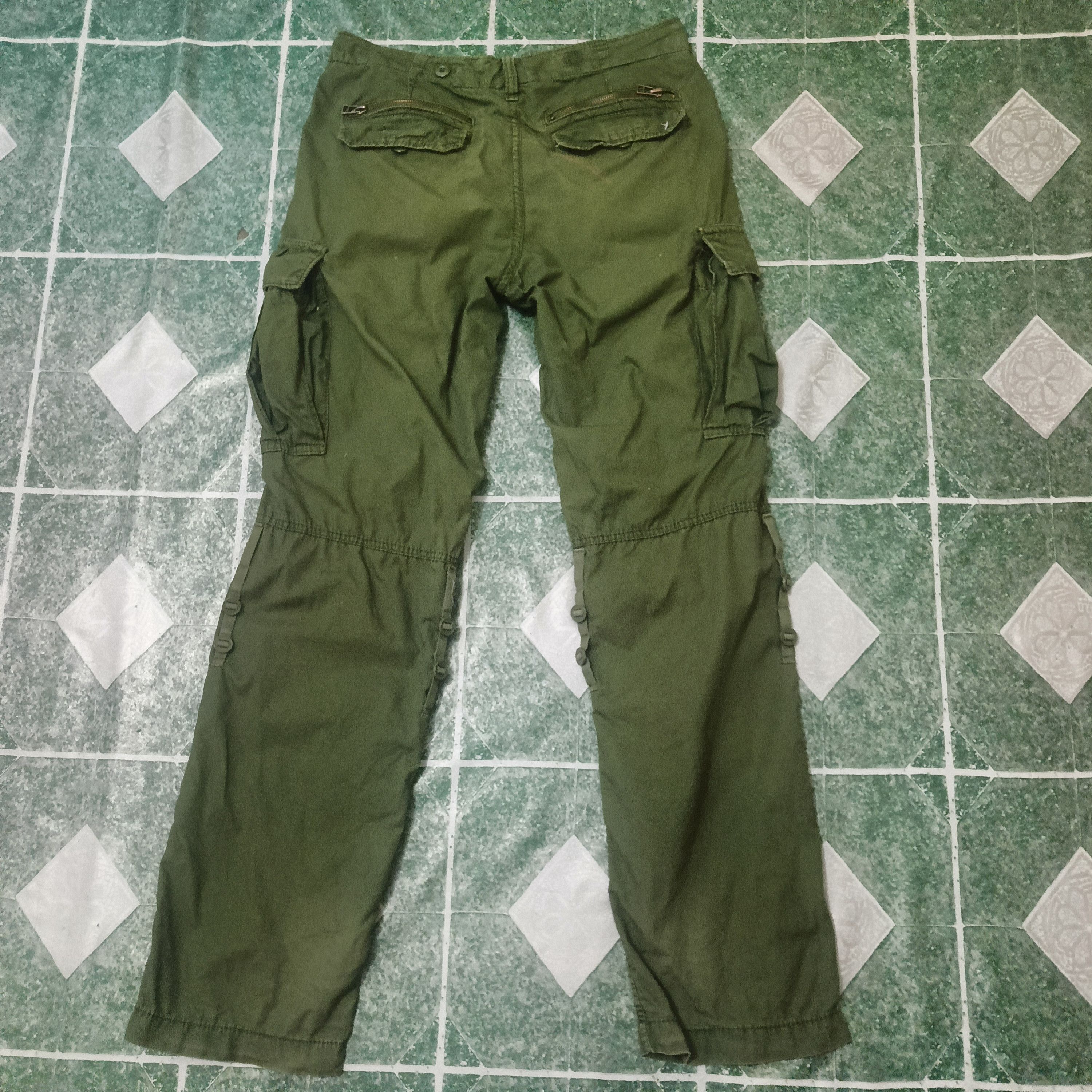Japanese Brand Vintage Military Bondage Cargo Pants Size US 32 / EU 48 - 9 Thumbnail