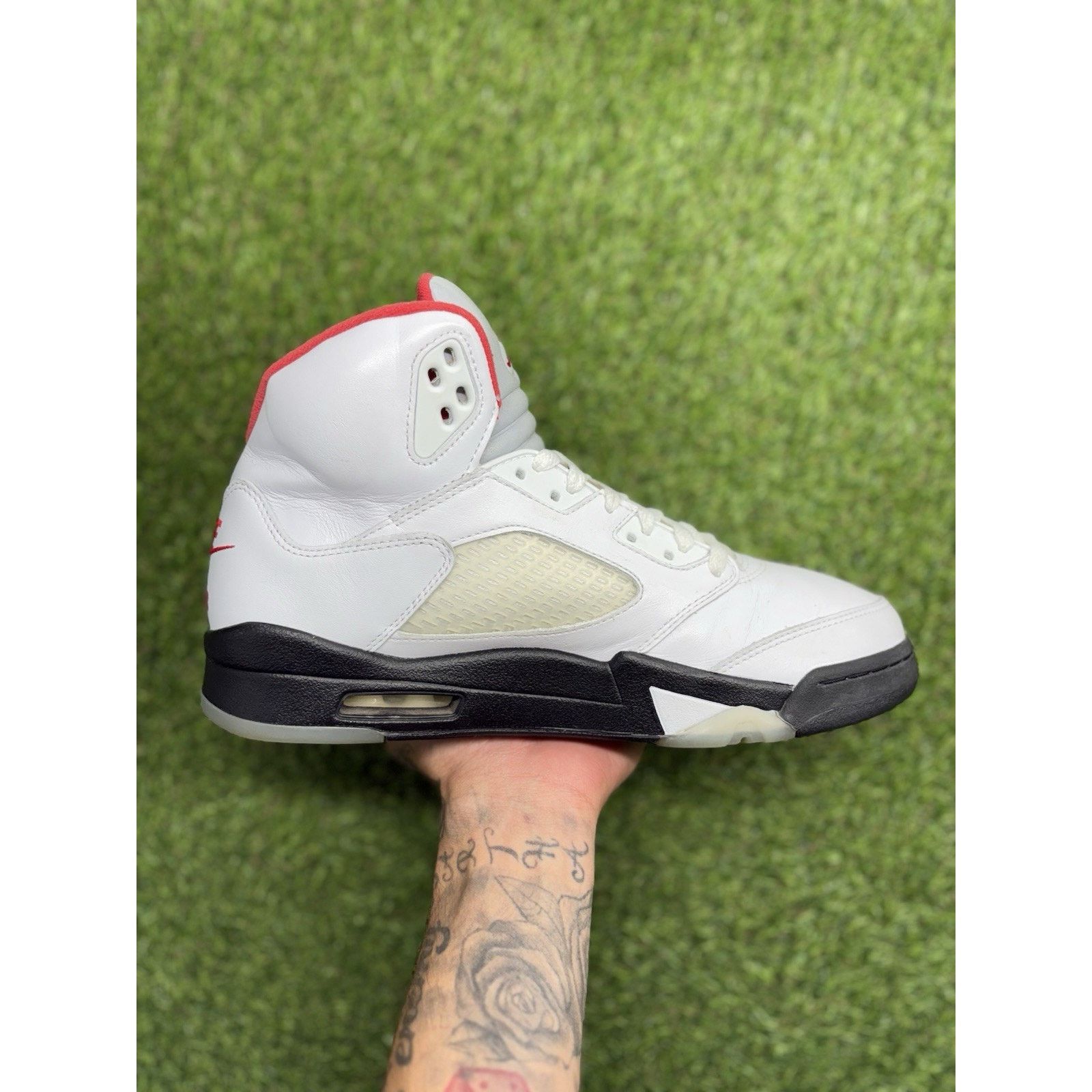 Jordan Brand Air Jordan 5 Retro Mid ' Fire Red ' | GREAT CONDITION! Size US 9.5 / EU 42-43 - 11 Thumbnail