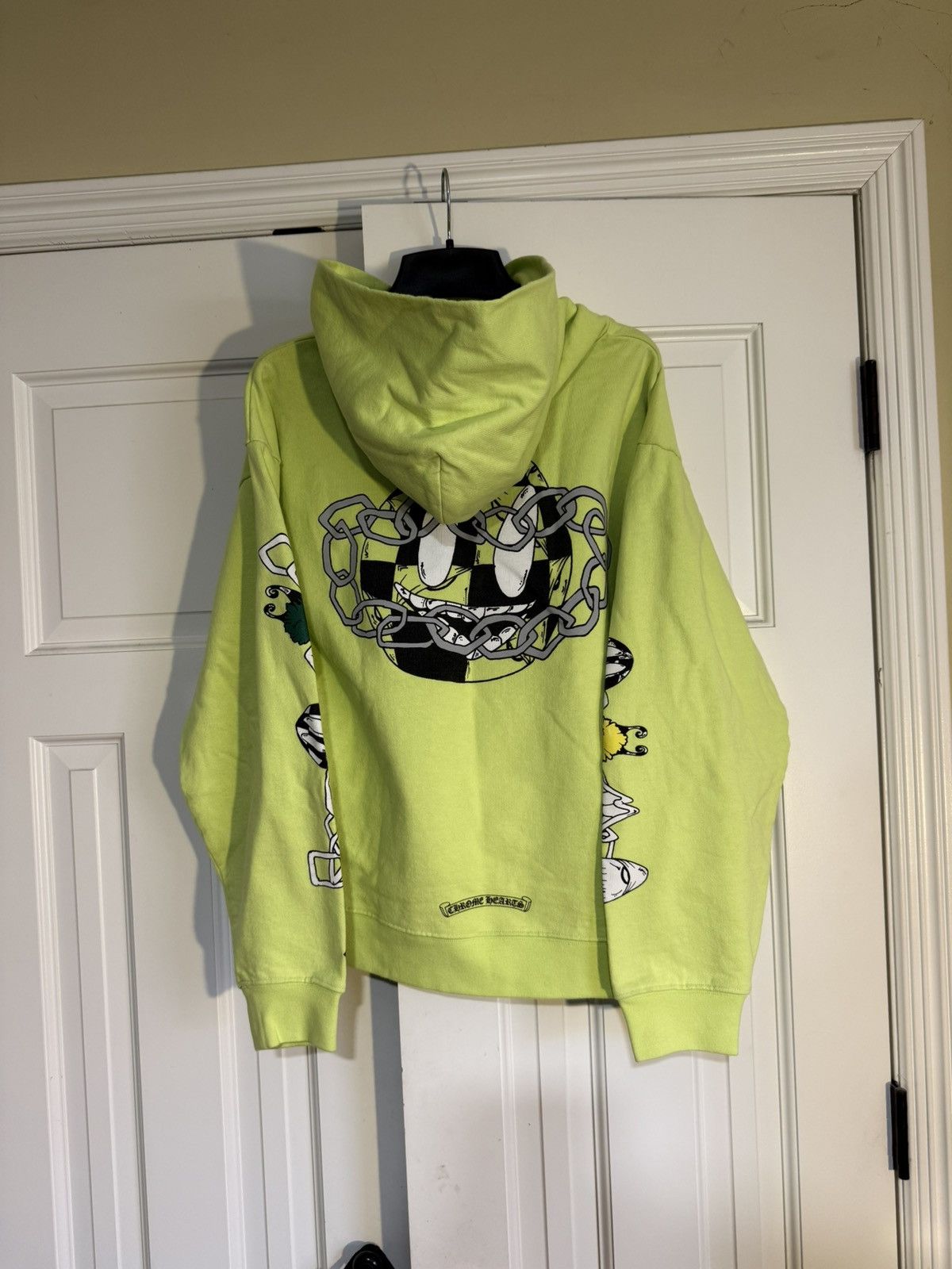 Chrome Hearts Chrome Hearts Green “Chain Games” Hoodie Size US L / EU 52-54 / 3 - 2 Thumbnail