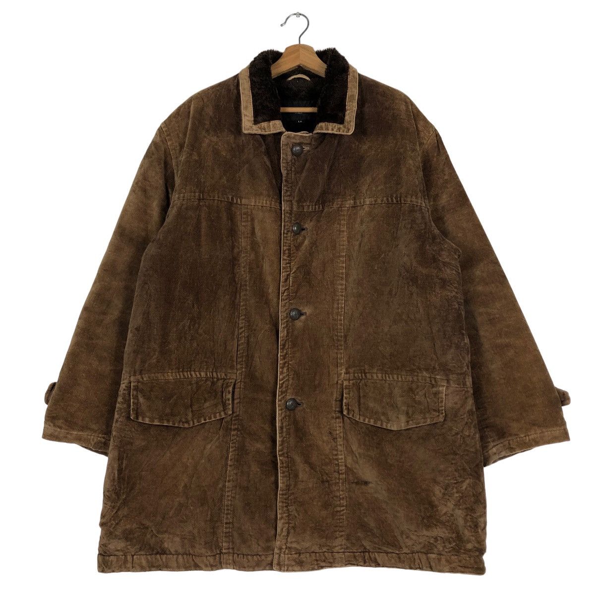 Japanese Brand 🔥Vintage Suede Jacket Monteviso Italy Mink Fur Lining Size US L / EU 52-54 / 3 - 1 Thumbnail
