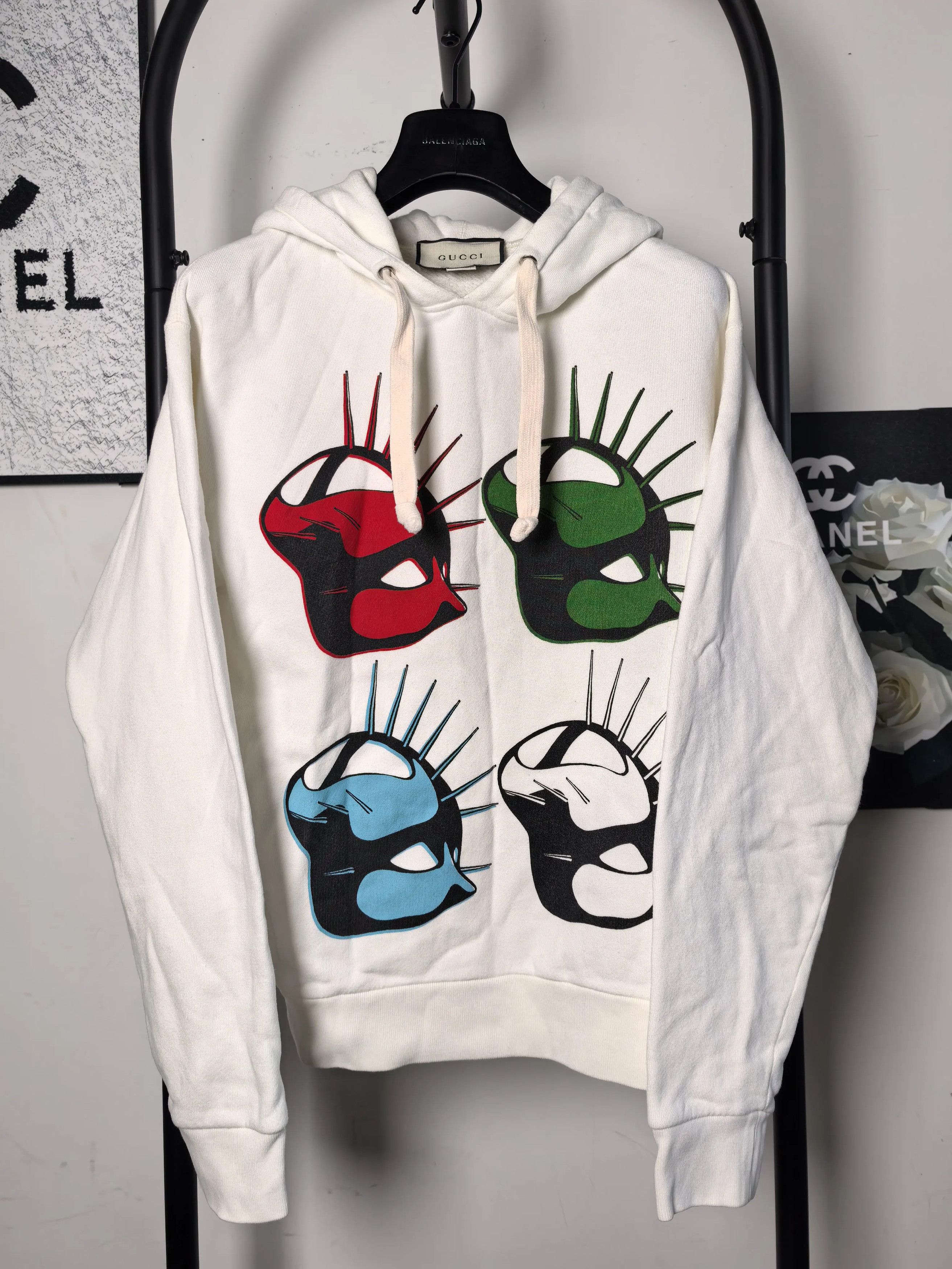 Gucci Gucci White Hoodie xs Men Size US XS / EU 42 / 0 - 1 Thumbnail