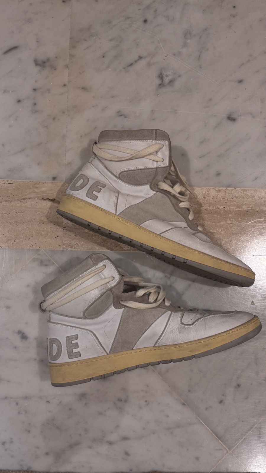 Rhude Rhude High Top Sneakers Size US 9 / EU 42 - 2 Thumbnail