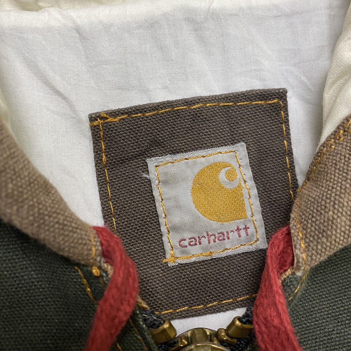 Carhartt Vintage reworked Carhartt active Jacket patchwork Size US L / EU 52-54 / 3 - 16 Thumbnail