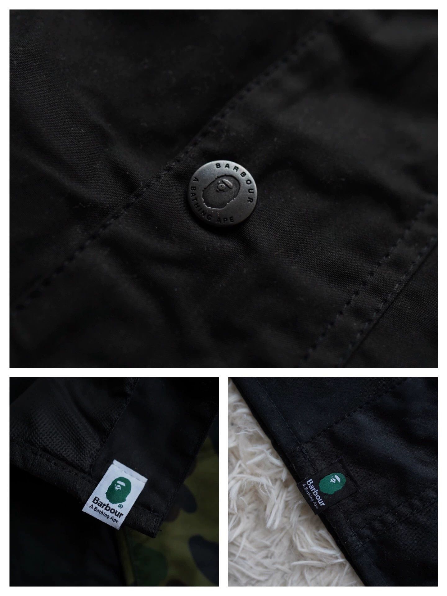 Barbour BARBOUR X BAPE CAMO BEDALE Waxed Waterproof 21AW M Size US M / EU 48-50 / 2 - 7 Thumbnail