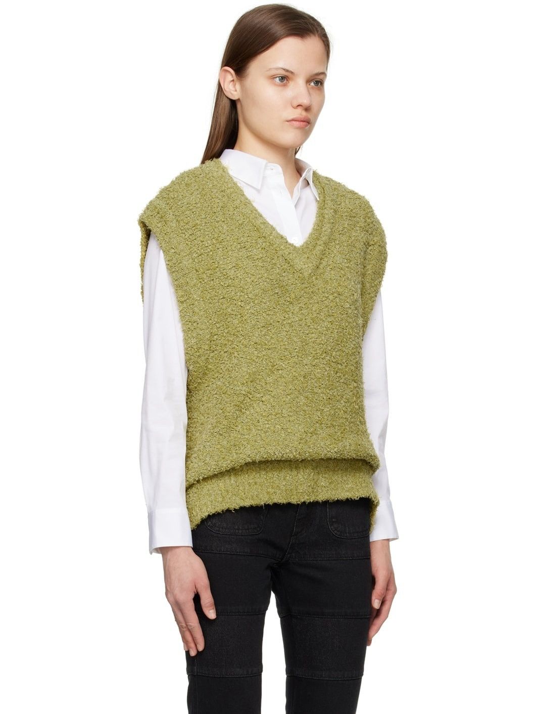 Andersson Bell $535 Andersson Bell Layie Leaf Vest Size US M / EU 48-50 / 2 - 2 Thumbnail