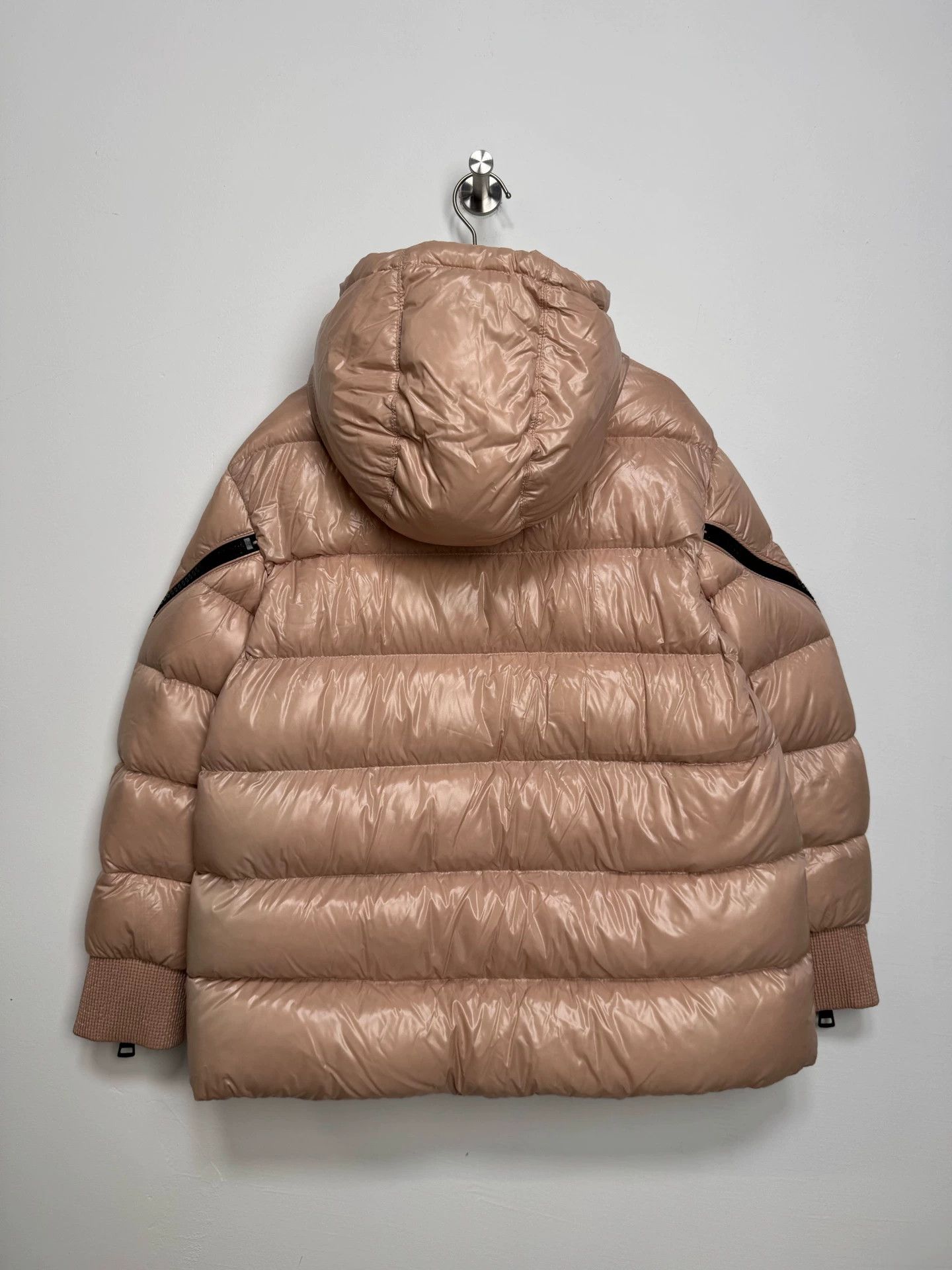 Moncler Moncler liriope pink zip down jacket 0 Size XS / US 0-2 / IT 36-38 - 2 Thumbnail