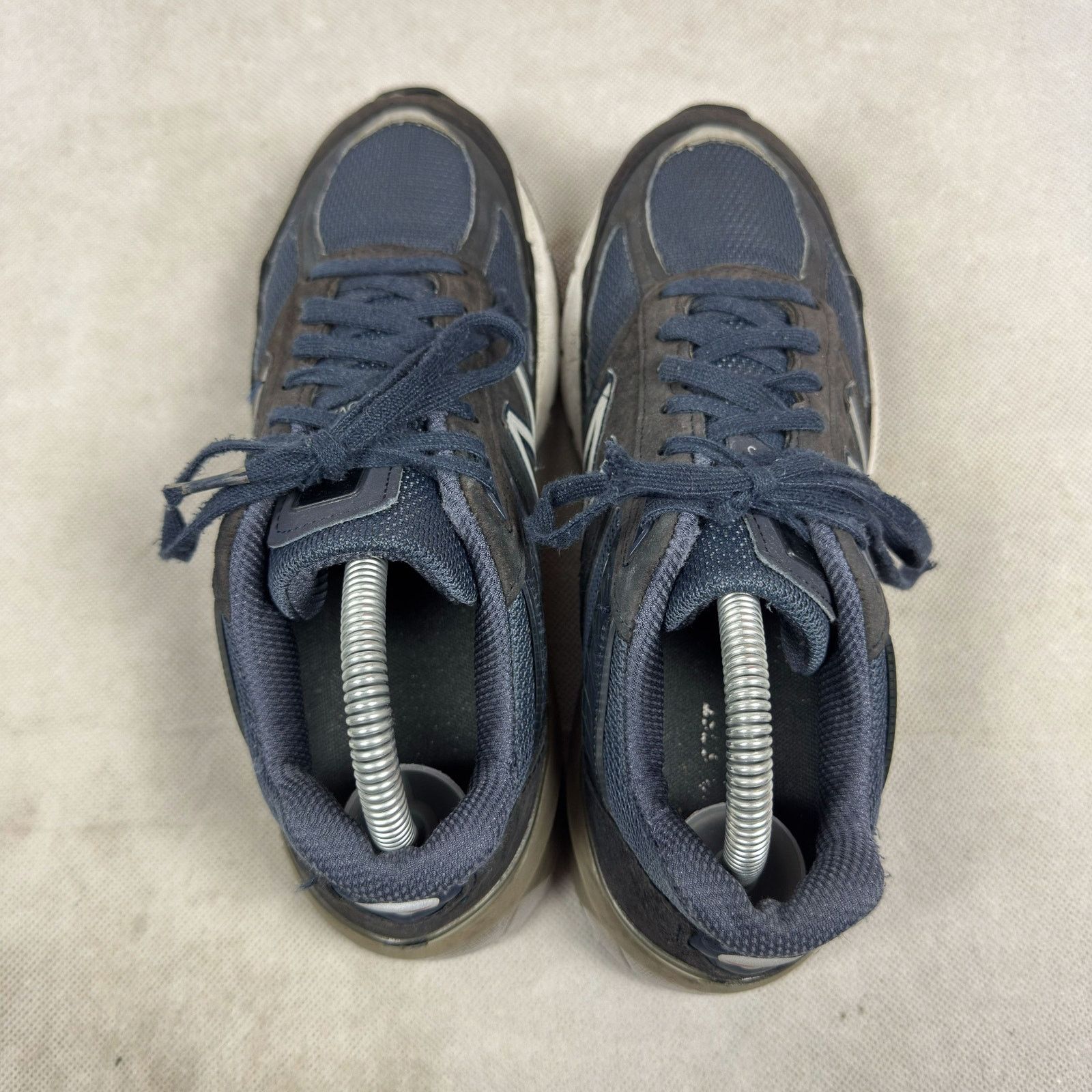 New Balance New Balance 990v5 M990NV5 Men's Navy Silver Sneakers Shoes 7 Size US 7 / EU 40 - 3 Thumbnail