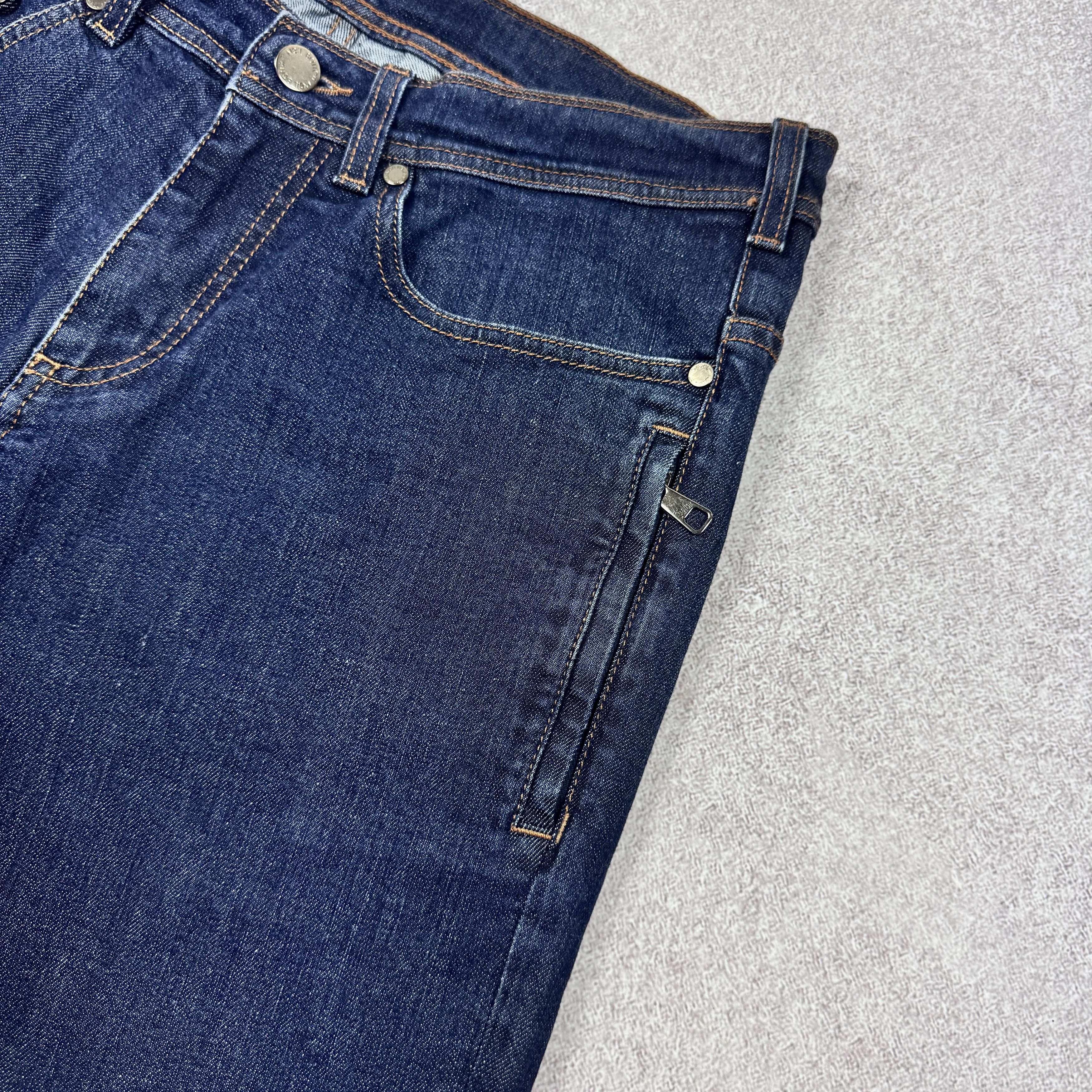 Neil Barrett Men`s Neil Barrett Skinny Fit Regular Rise Printed Jeans Size US 32 / EU 48 - 6 Thumbnail